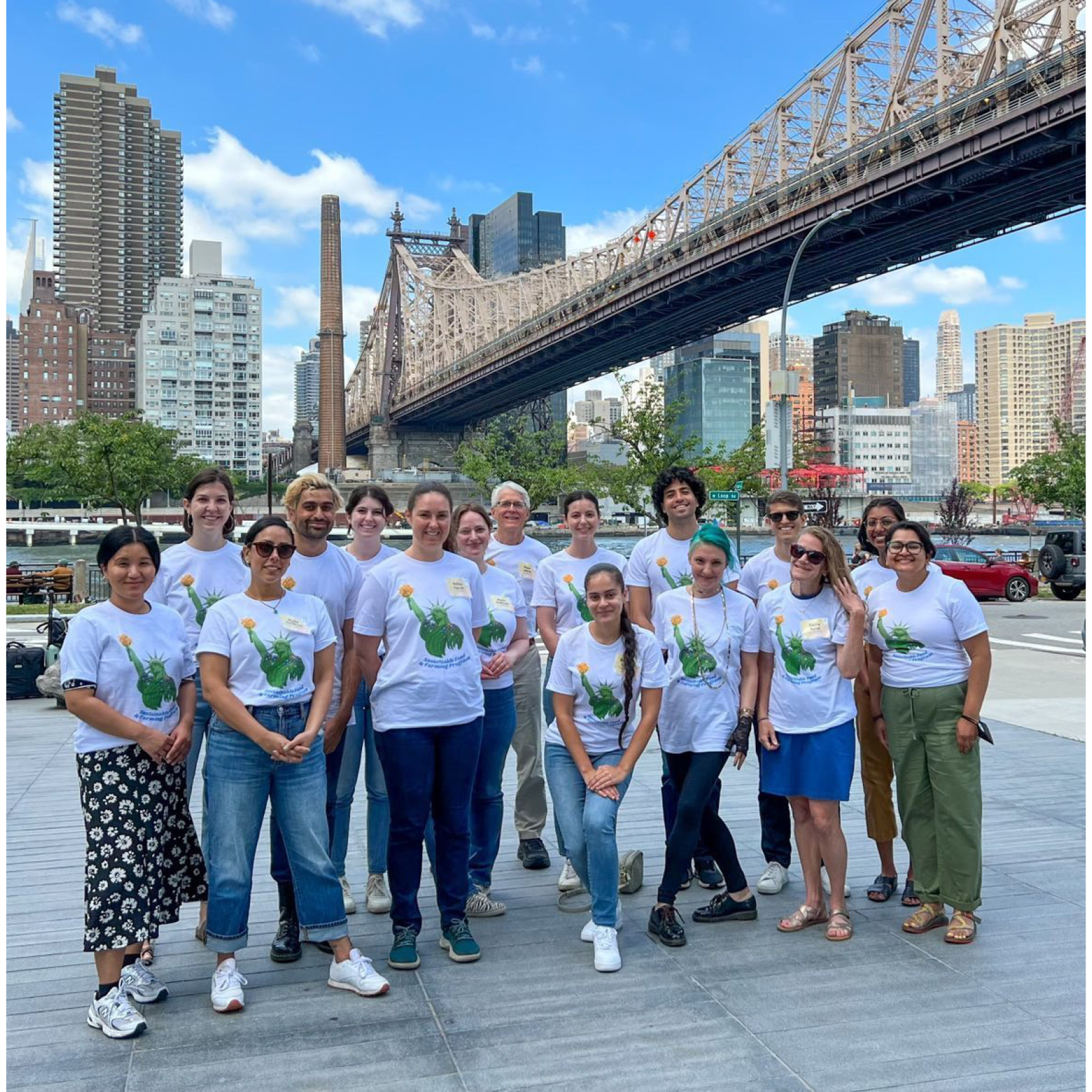 Dept. of Sustainable Food & Farming at their summer retreat