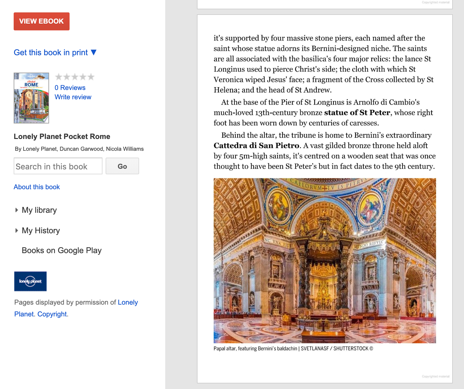 Lonely Planet Pocket: Rome