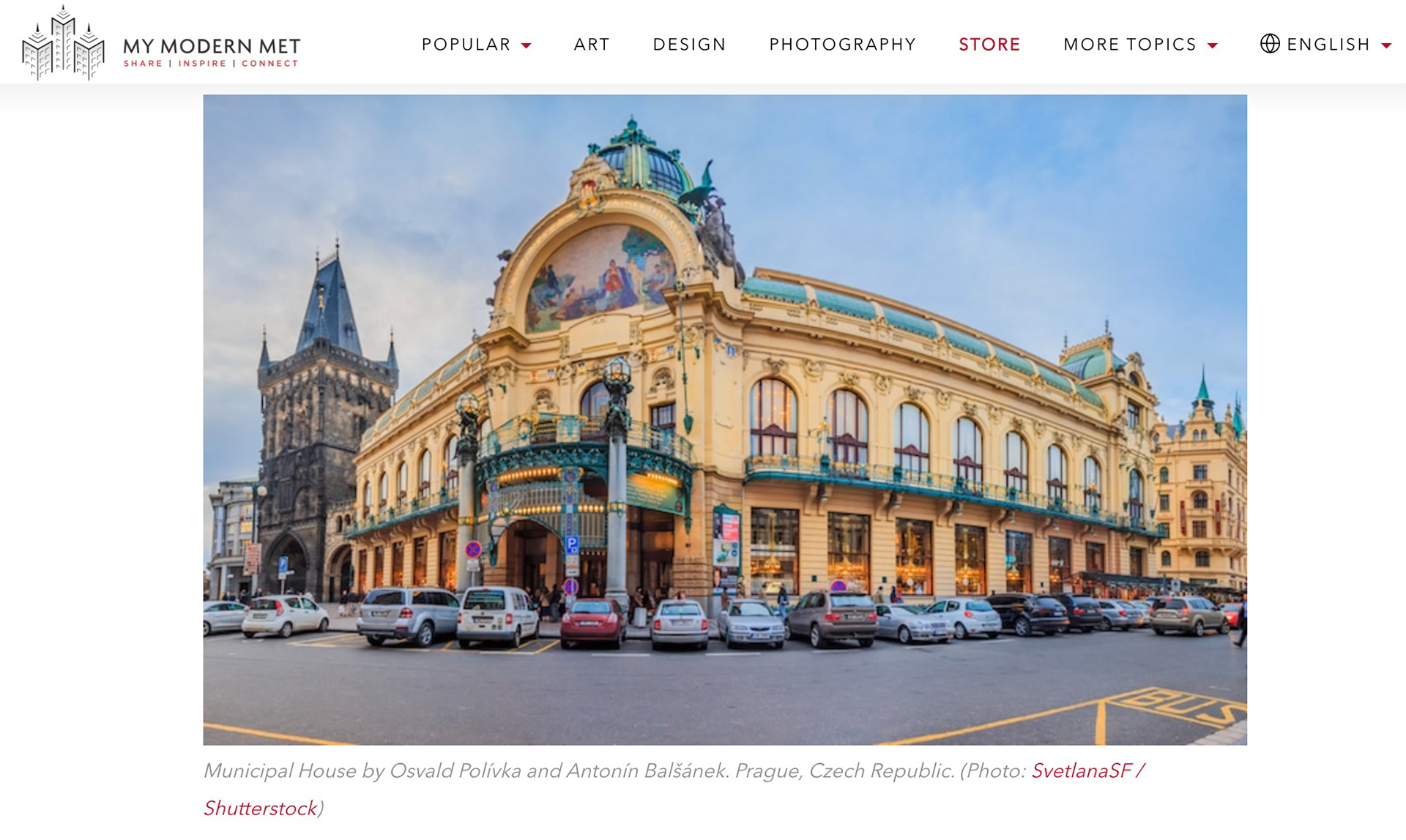 MY MODERN MET: Prague Municipal House 