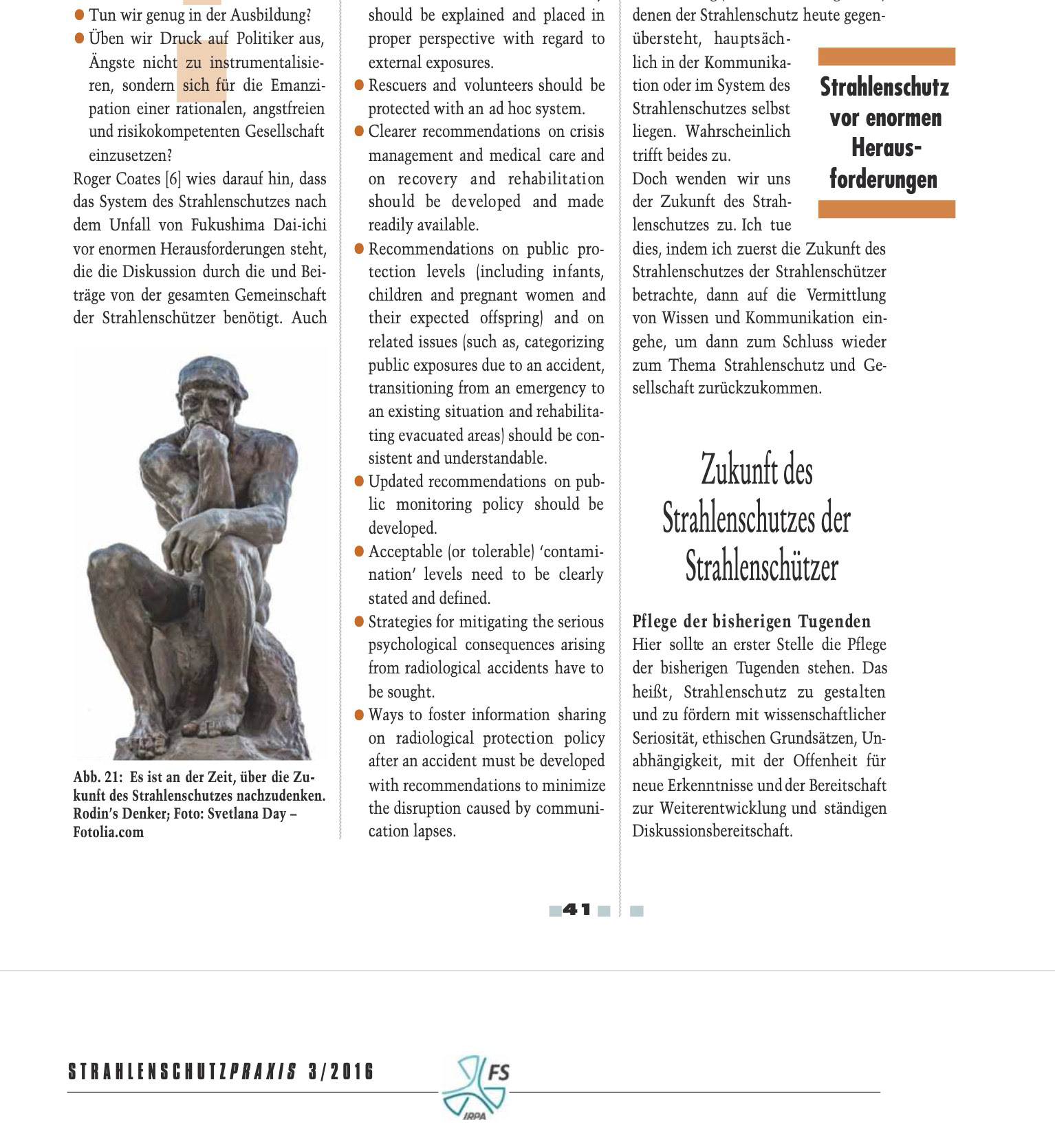 Stahlenschutzpraxis 3/2016