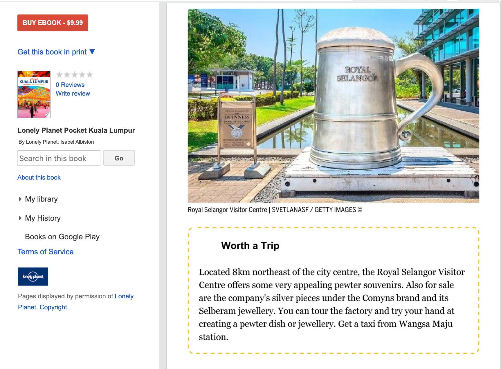 Lonely Planet: Kuala Lumpur