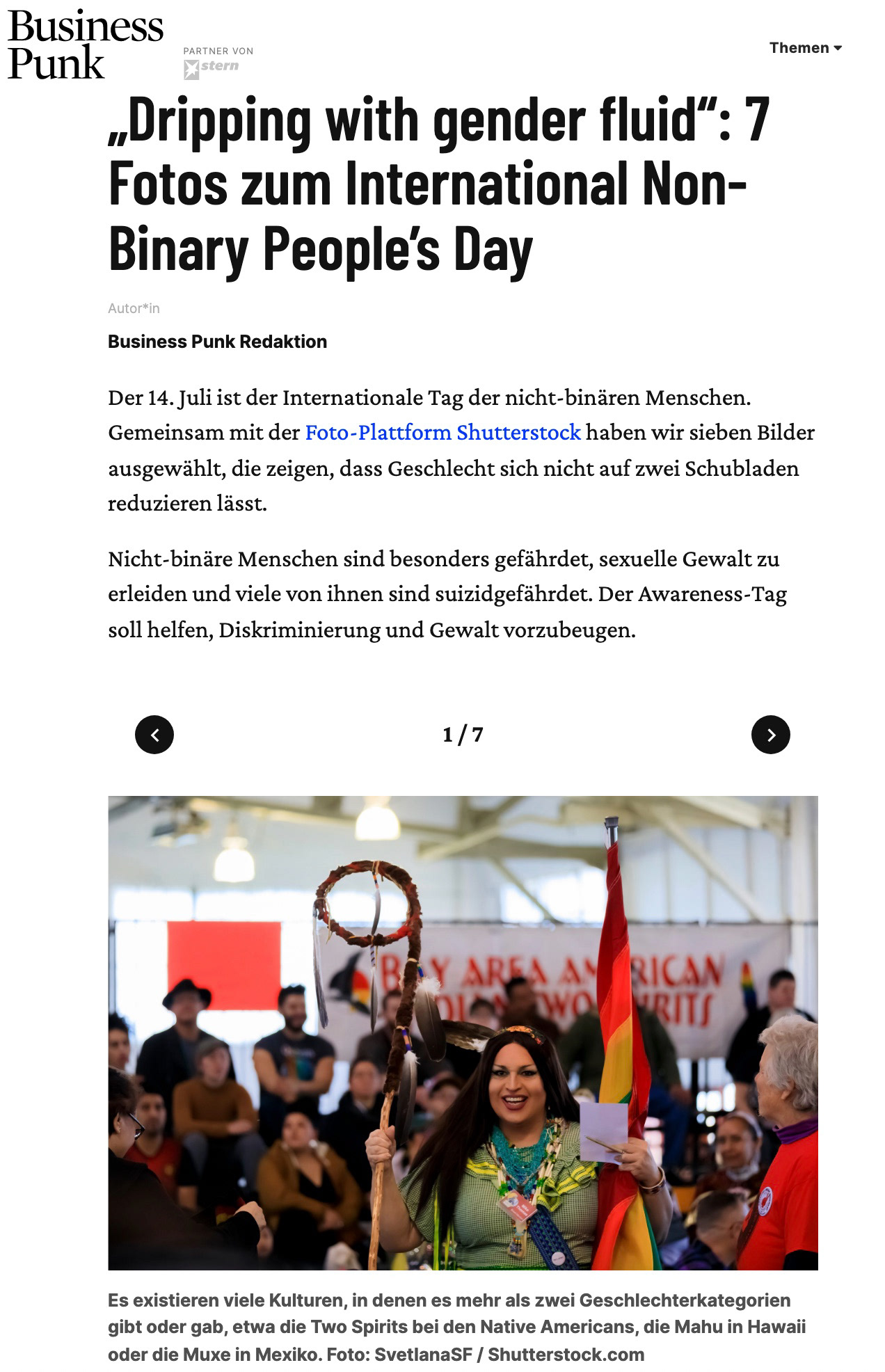 Business Punk: Bay Are Two Spirit Pow-Wow in San Francisco, Ca