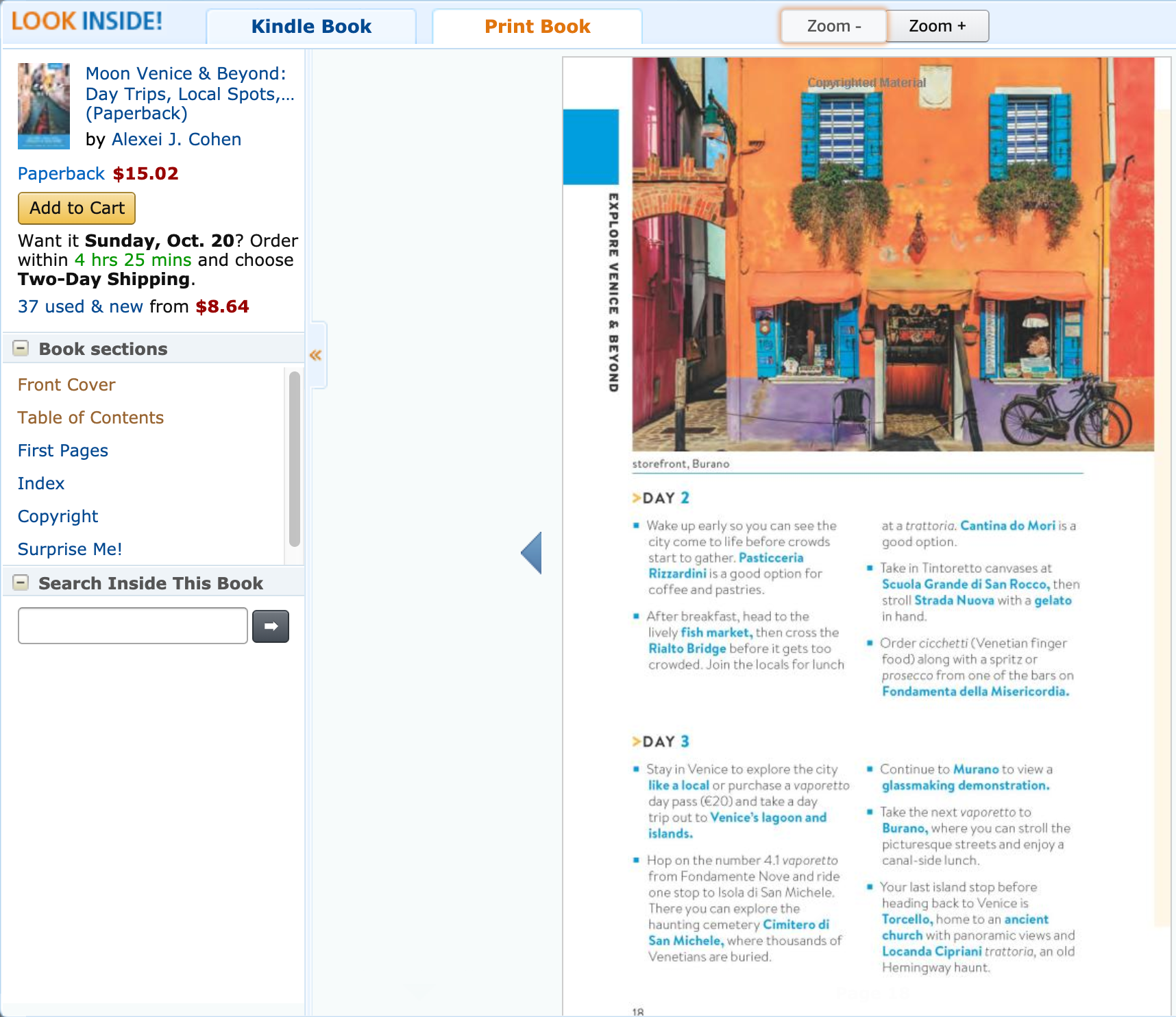 Moon: Venice and Beyond