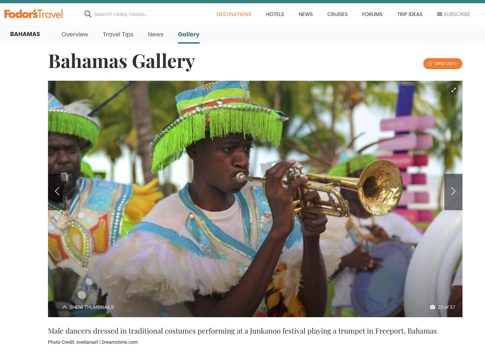 Fodor's Travel: Junkanoo Player