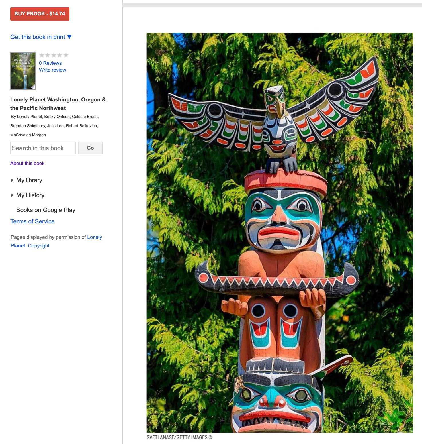 Lonely Planet: Washington, Oregon & the Pacific North West