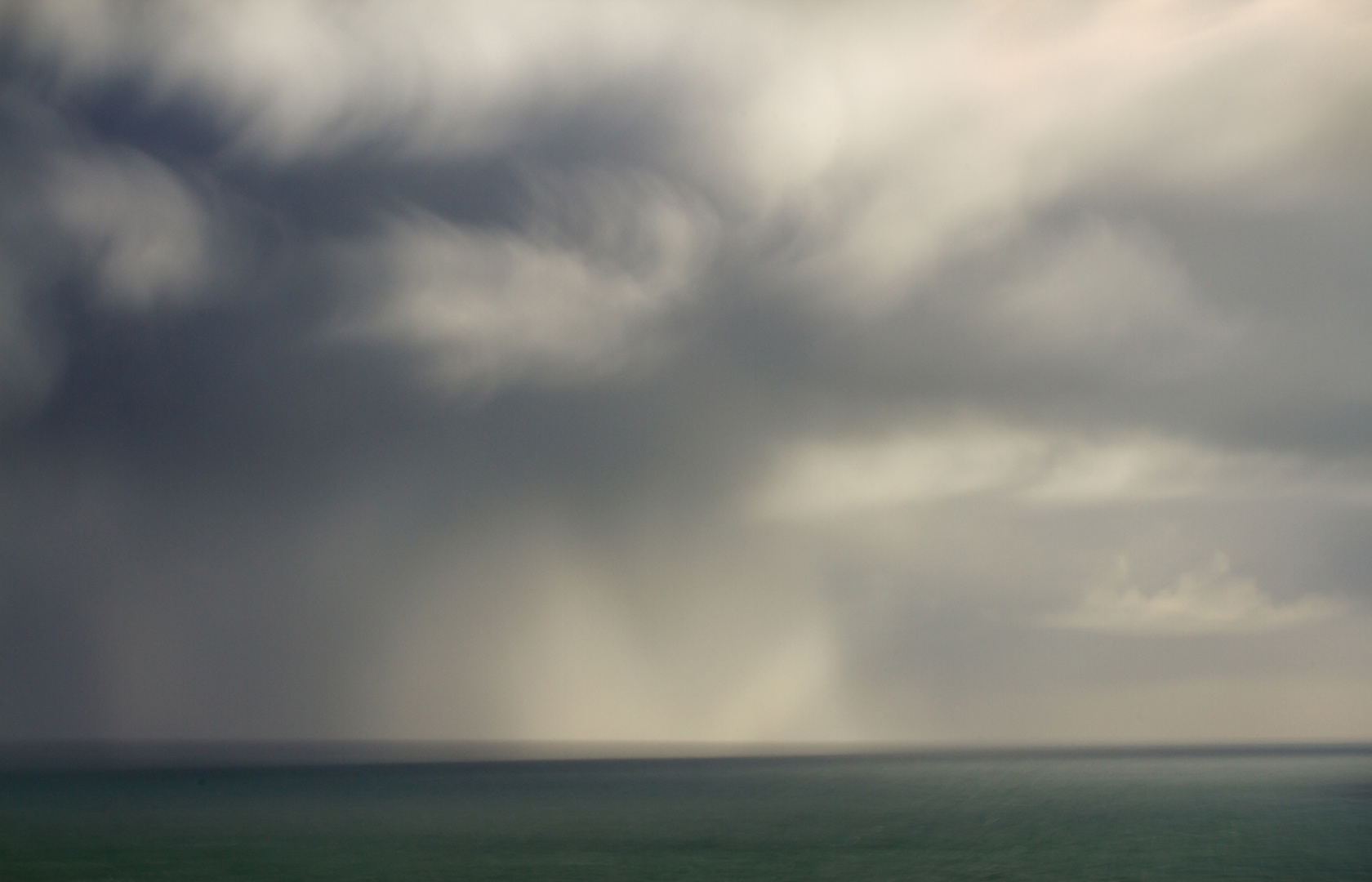 Storm meets sea