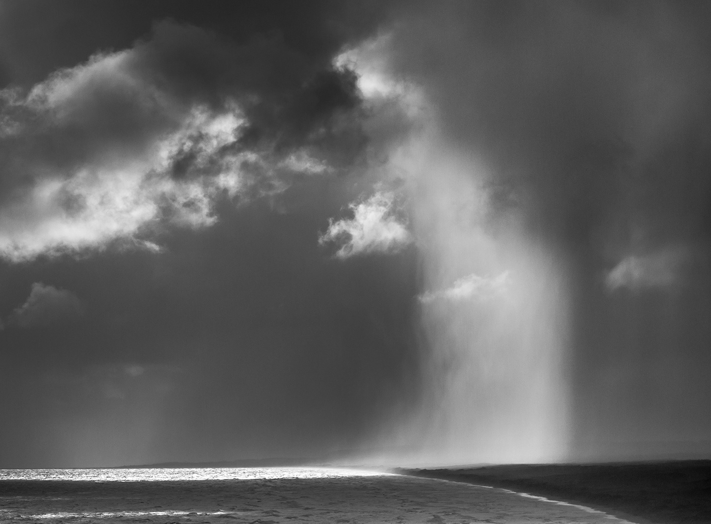 Downpour on Muriwai