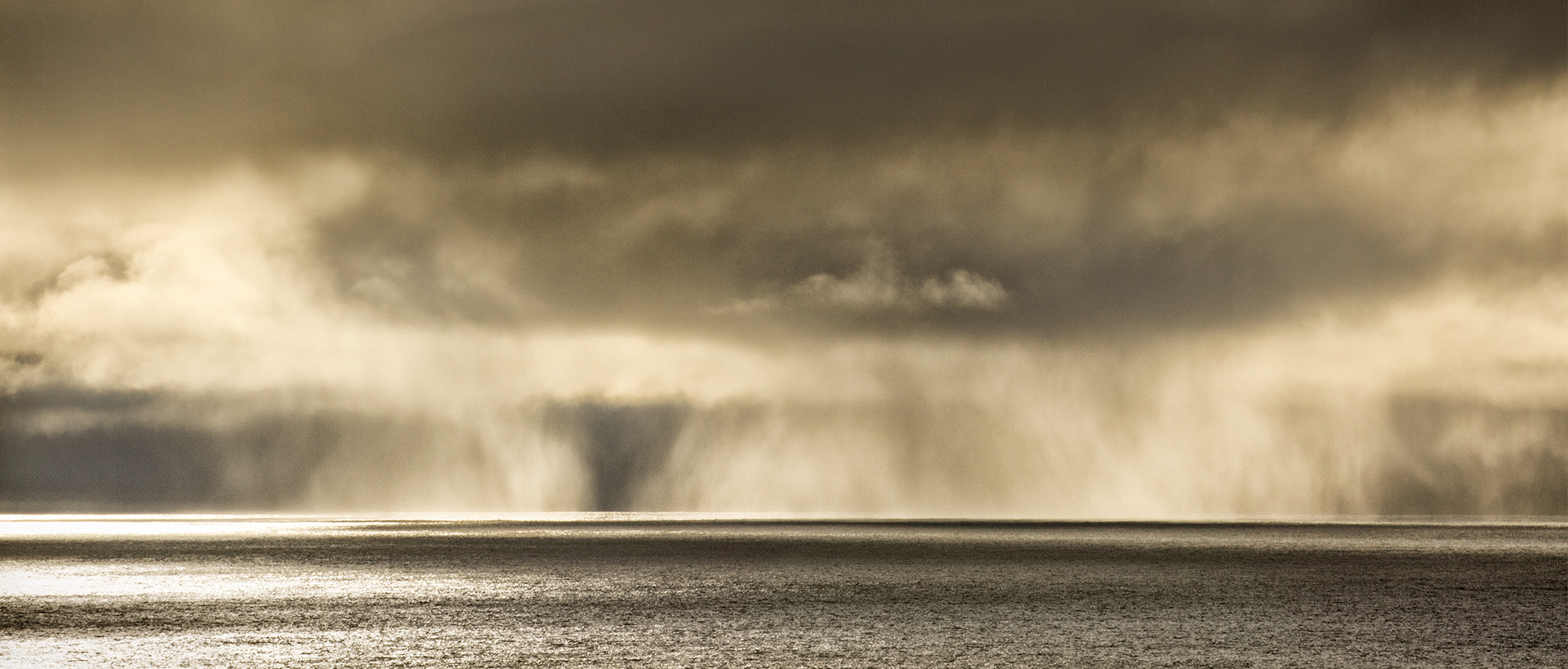 Rain out at Sea