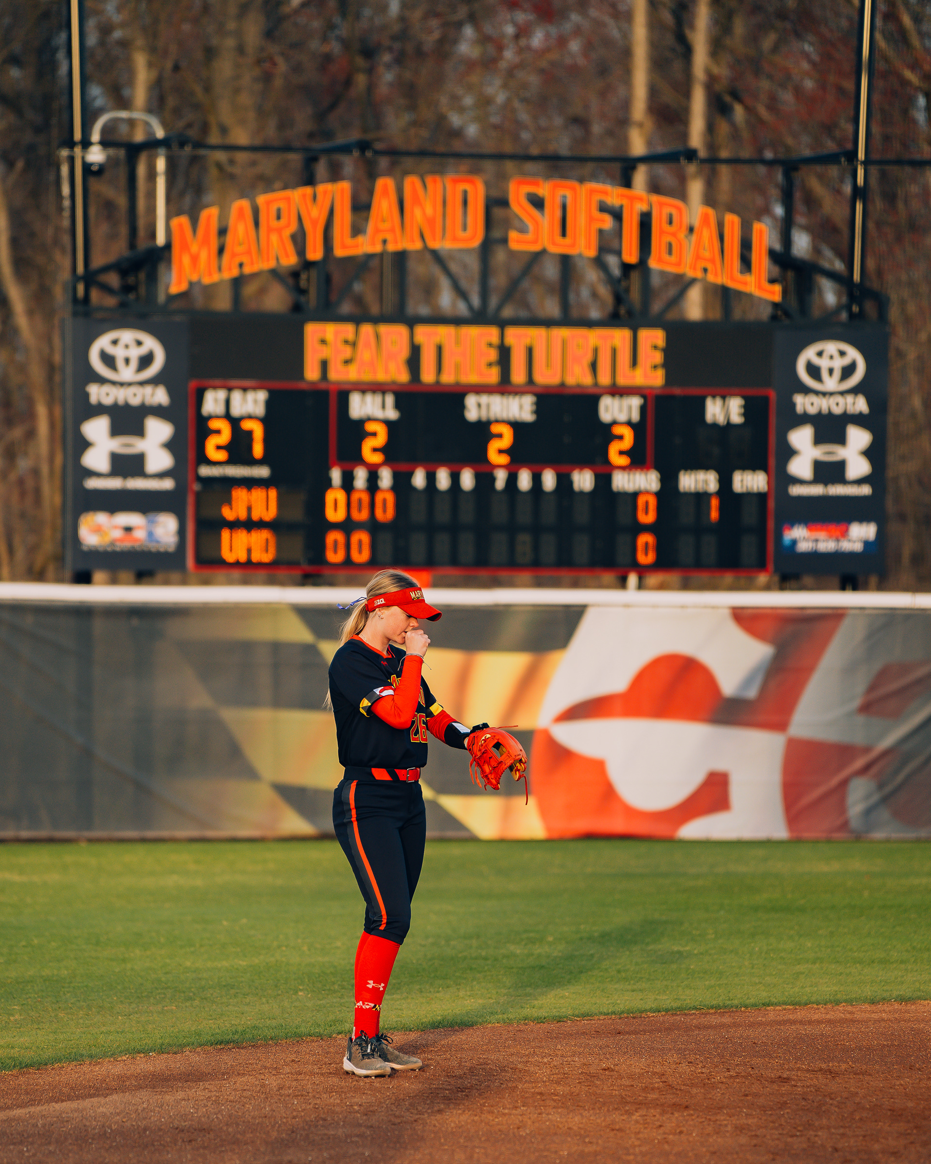 UMD Shortstop Sammi Woods