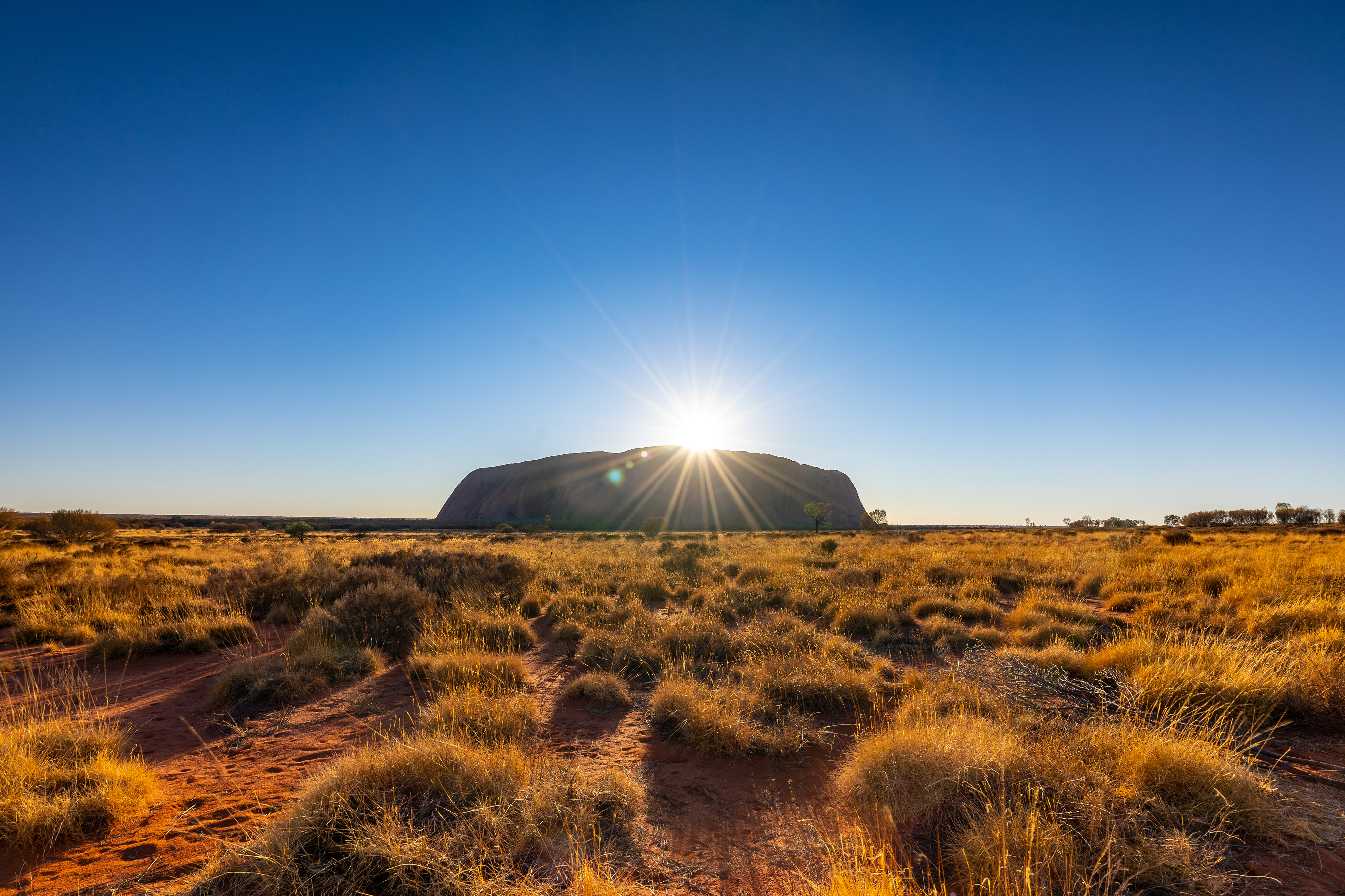 Uluru Sunrise Australien