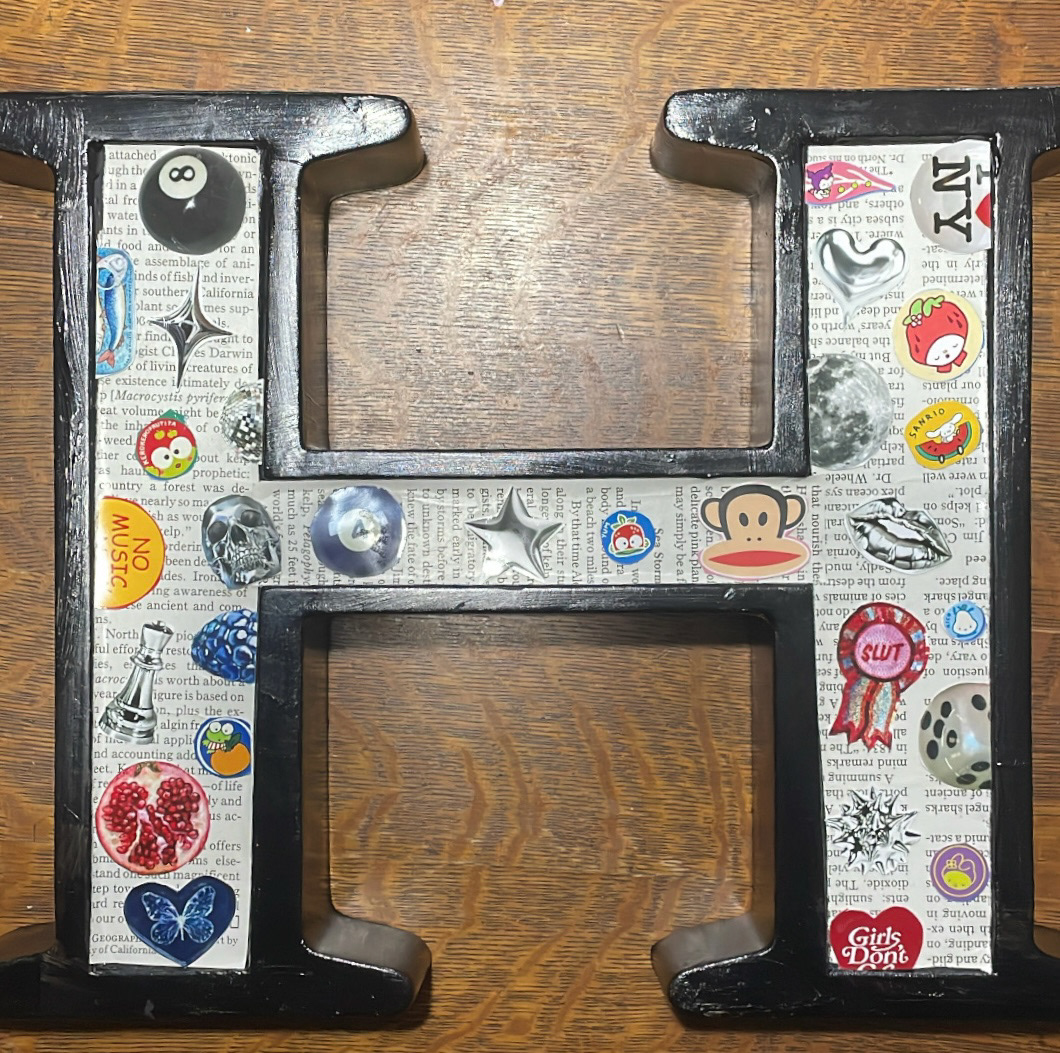 Collage on Wood