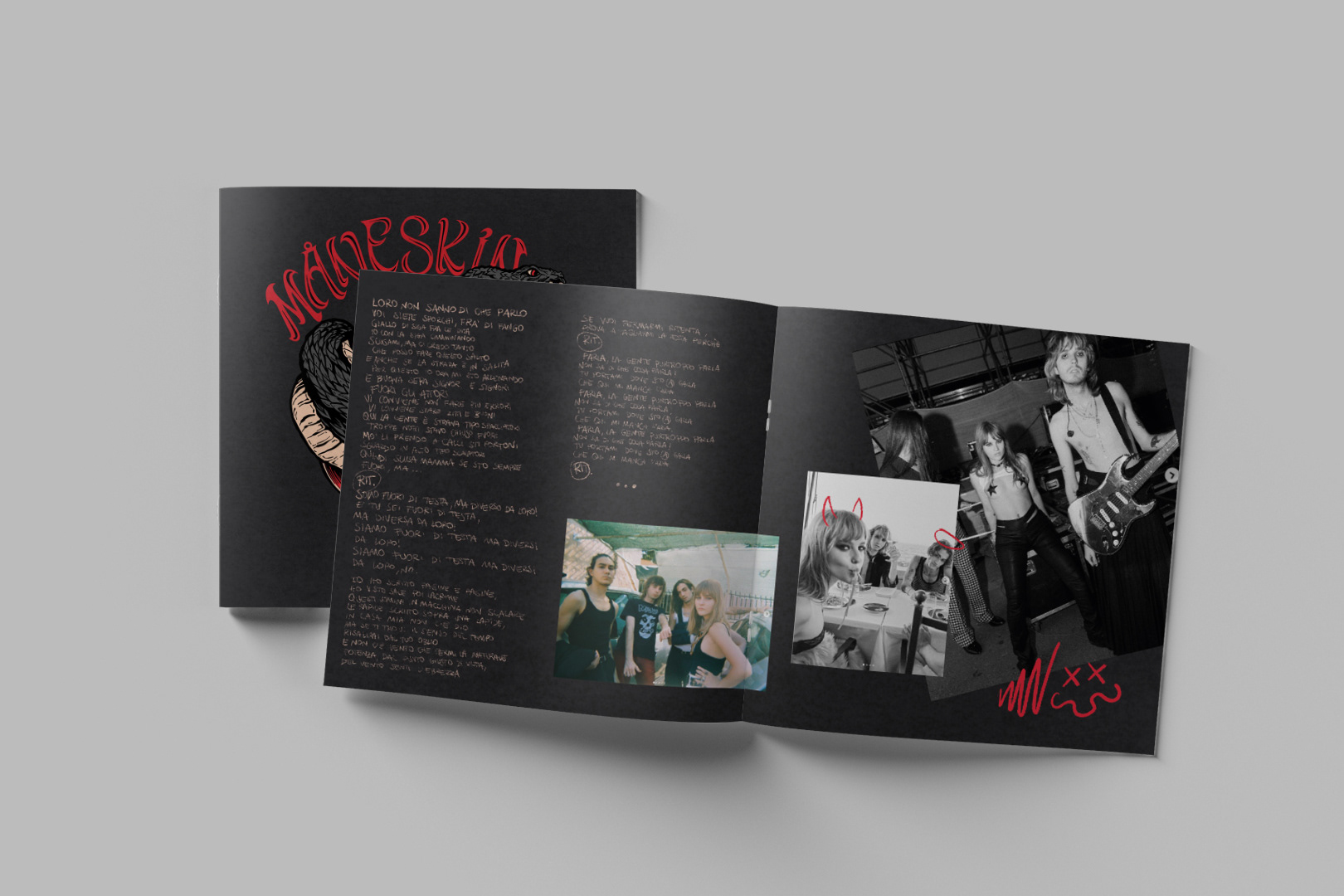 Mockup booklet