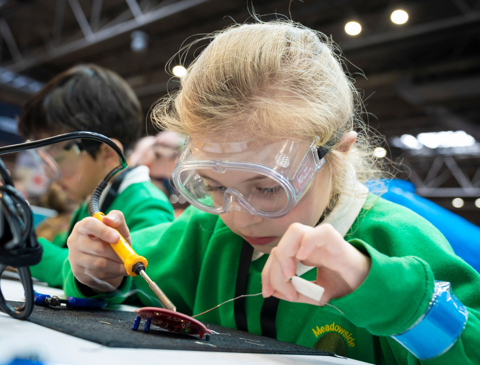 The Siemens stand at the NEC Big Bang .