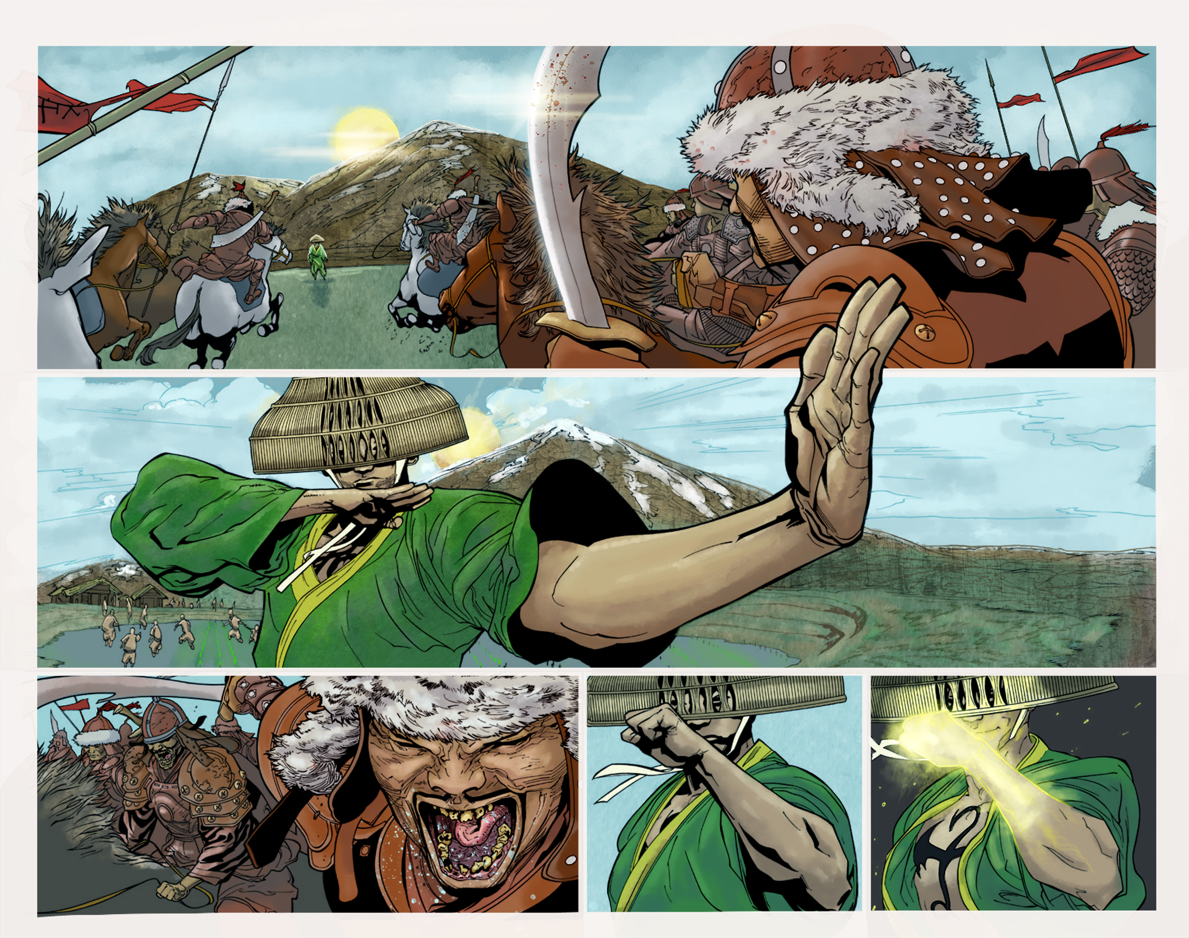 Pencils by Travel Foreman Inks Derek Fridolfs