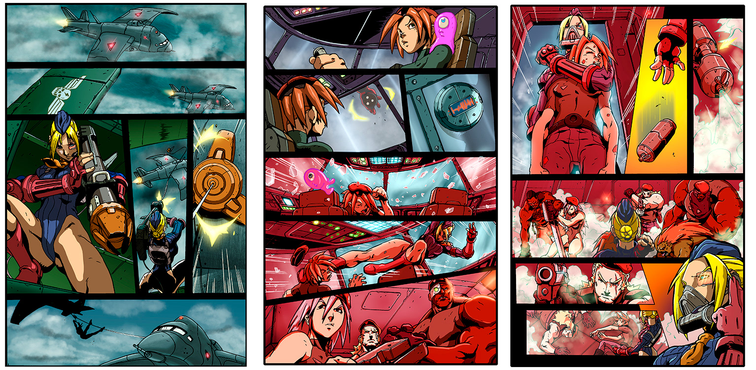 Pencils by Alvin Lee Ink by Egli