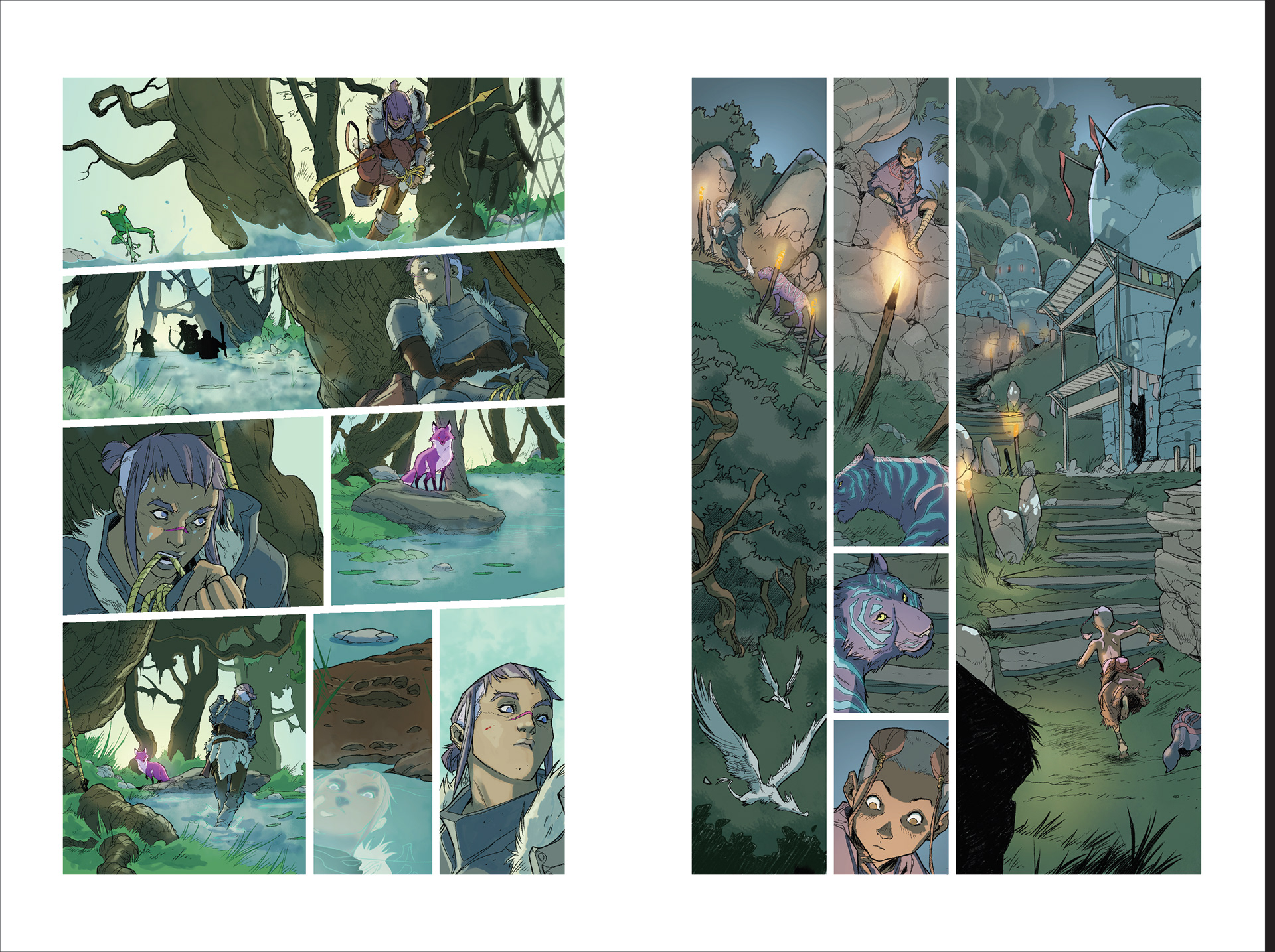 Isola Line art by - Karl Kerschl (Coloured For My Portfolio Only)