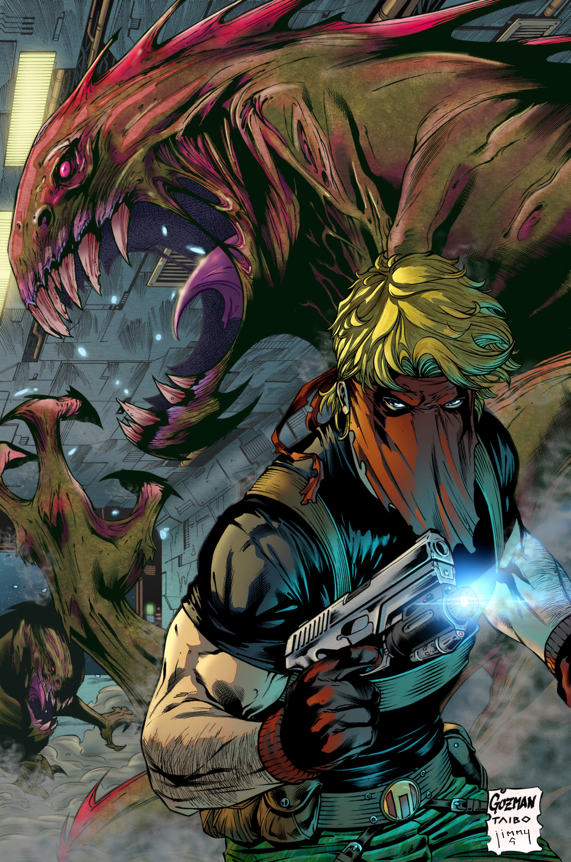 Pencils by Mariano Taibo, Inks Gabriel Guzman