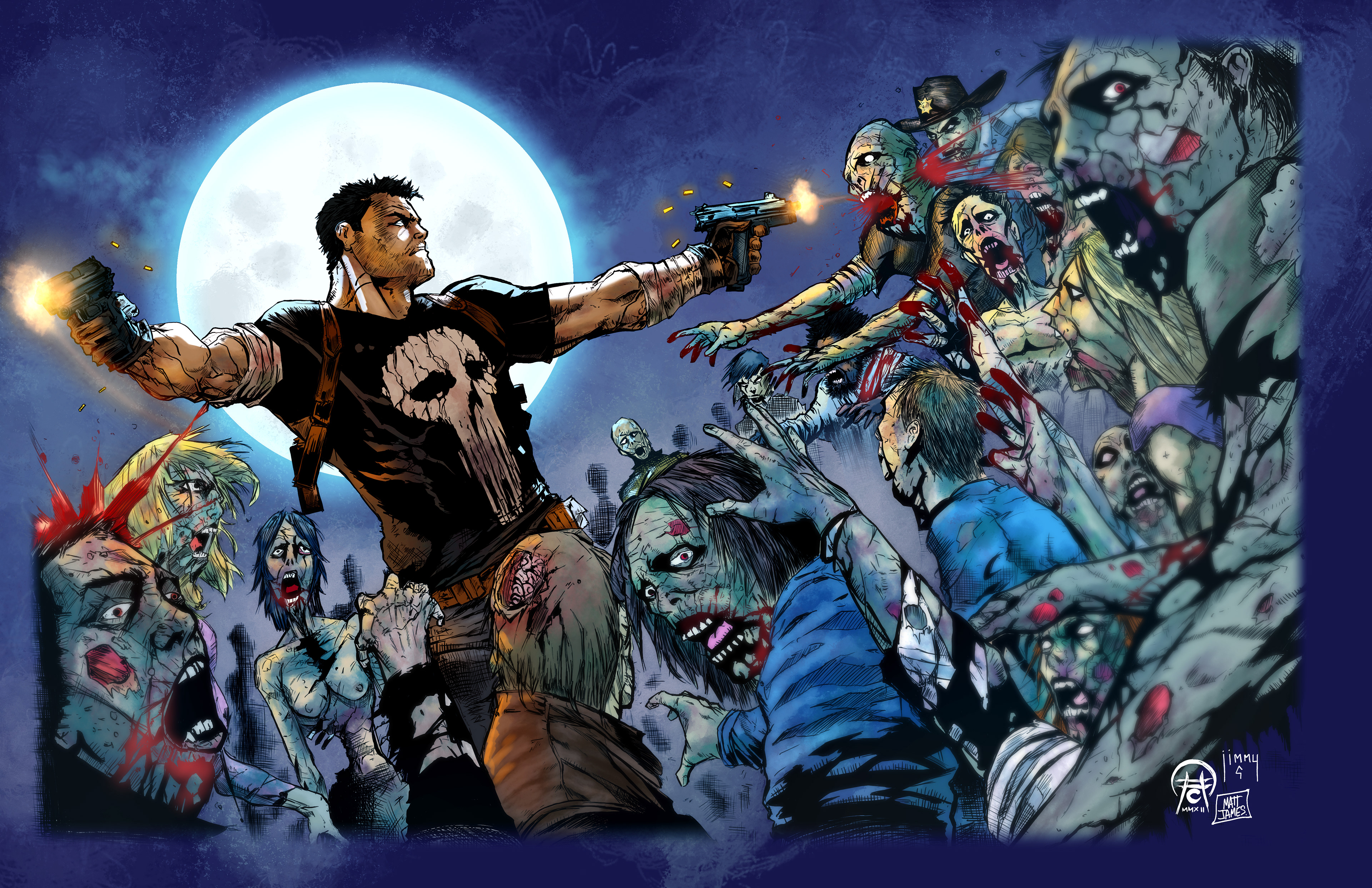 Lines by Ace Continuado, Inks by Matt James