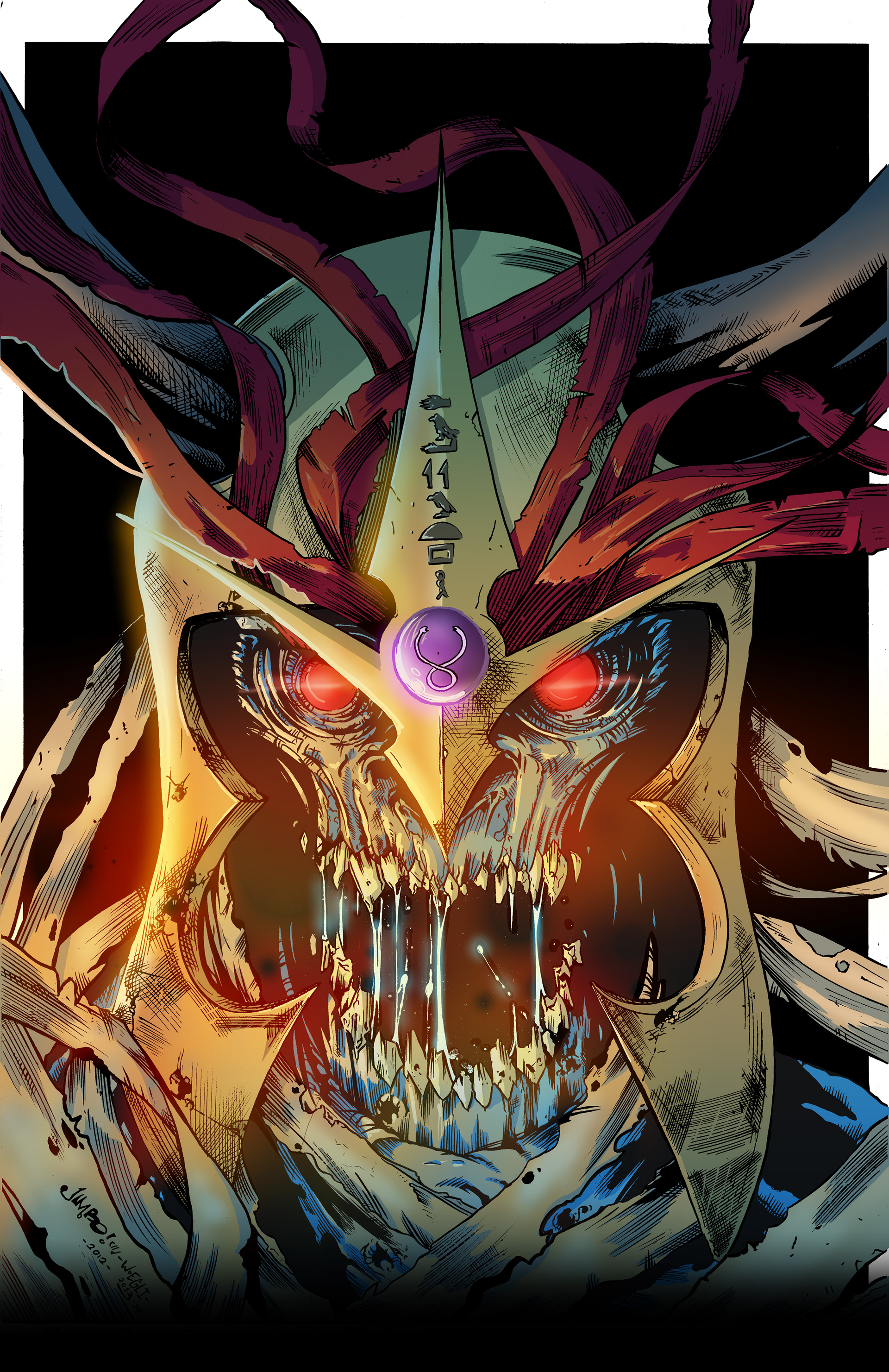 Pencils by Jimbo Salgado Inks by Will Egli