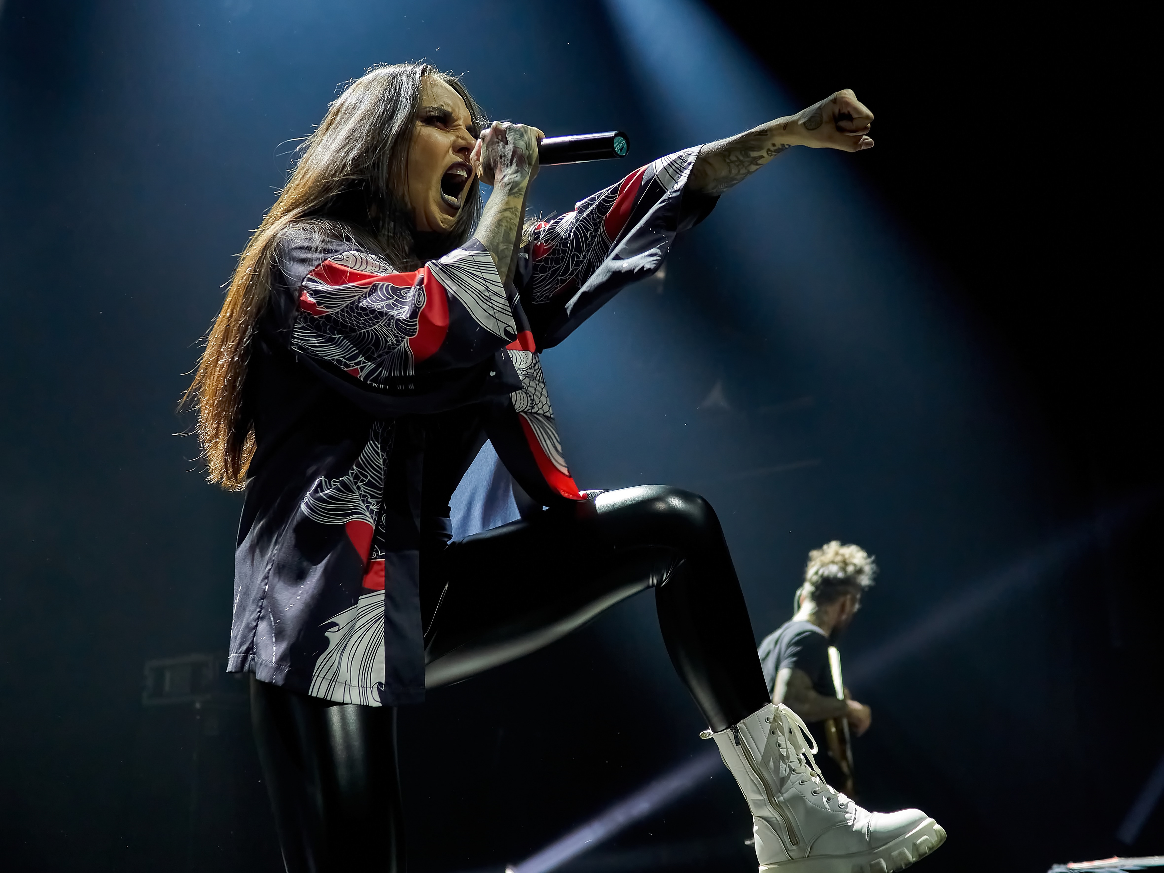 Jinjer performance in Moscow