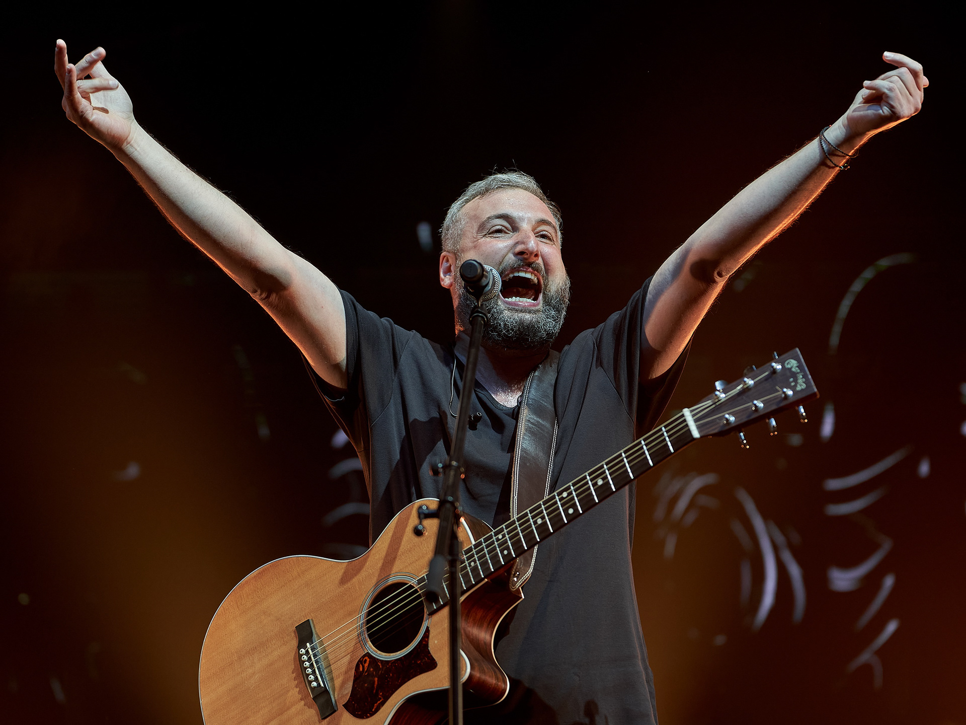 MGZAVREBI performance in Moscow