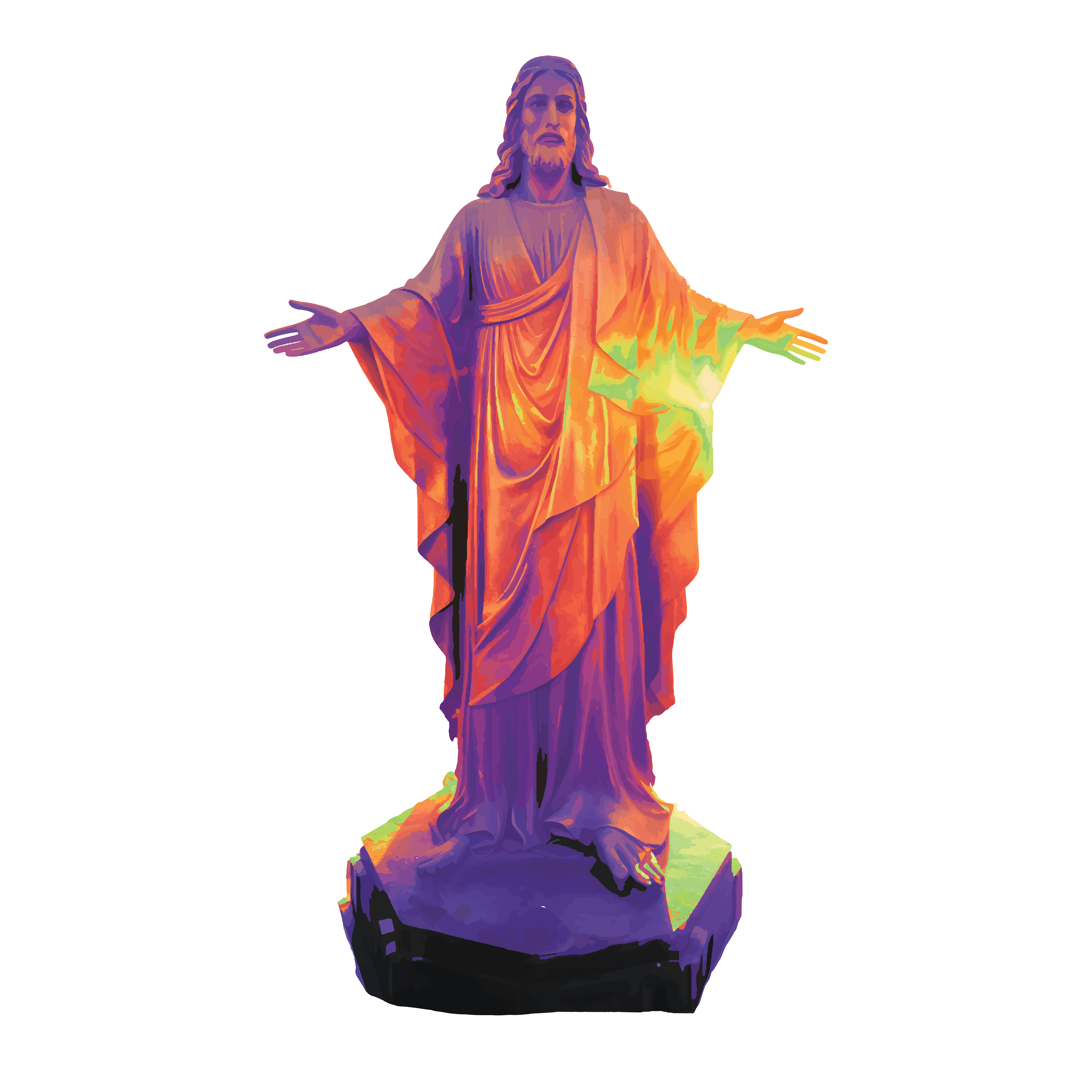 This urban placement ad of “Christ the Redeemer” is to strategically positioned a mini version of this statue in unconventional spaces surprise and engage audiences, leaving a lasting impression. This surrealism-themed campaign is poised to elevate Liquid Death's brand recognition and play on words and quotes, resonating with consumers and bolstering its ratings and income by fostering a memorable and thought-provoking connection with its audience.