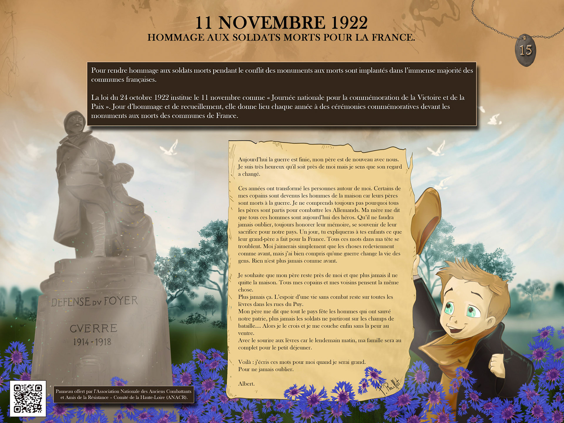 Tableau 15 Bois du Centenaire