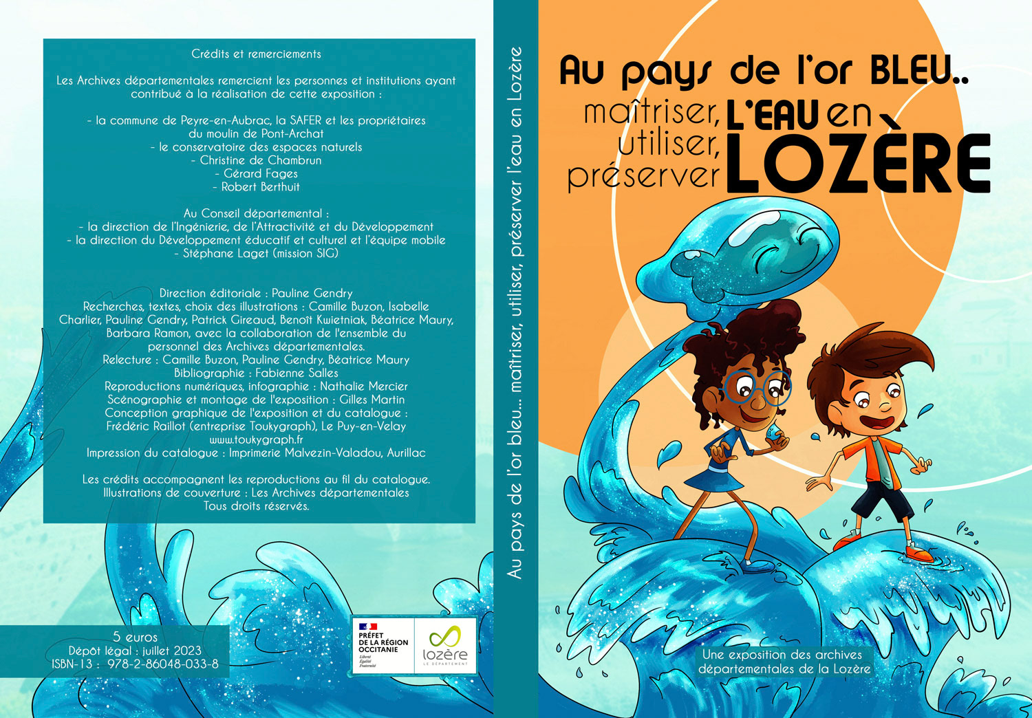 couverture catalogue de l'exposition des Archives départementales de la Lozère