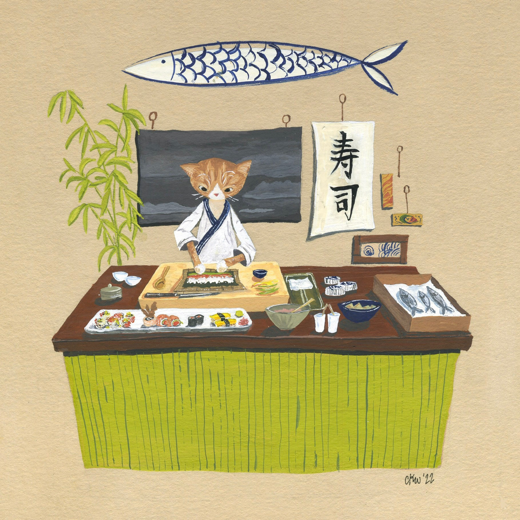 Haku the Sushi Chef, 2022