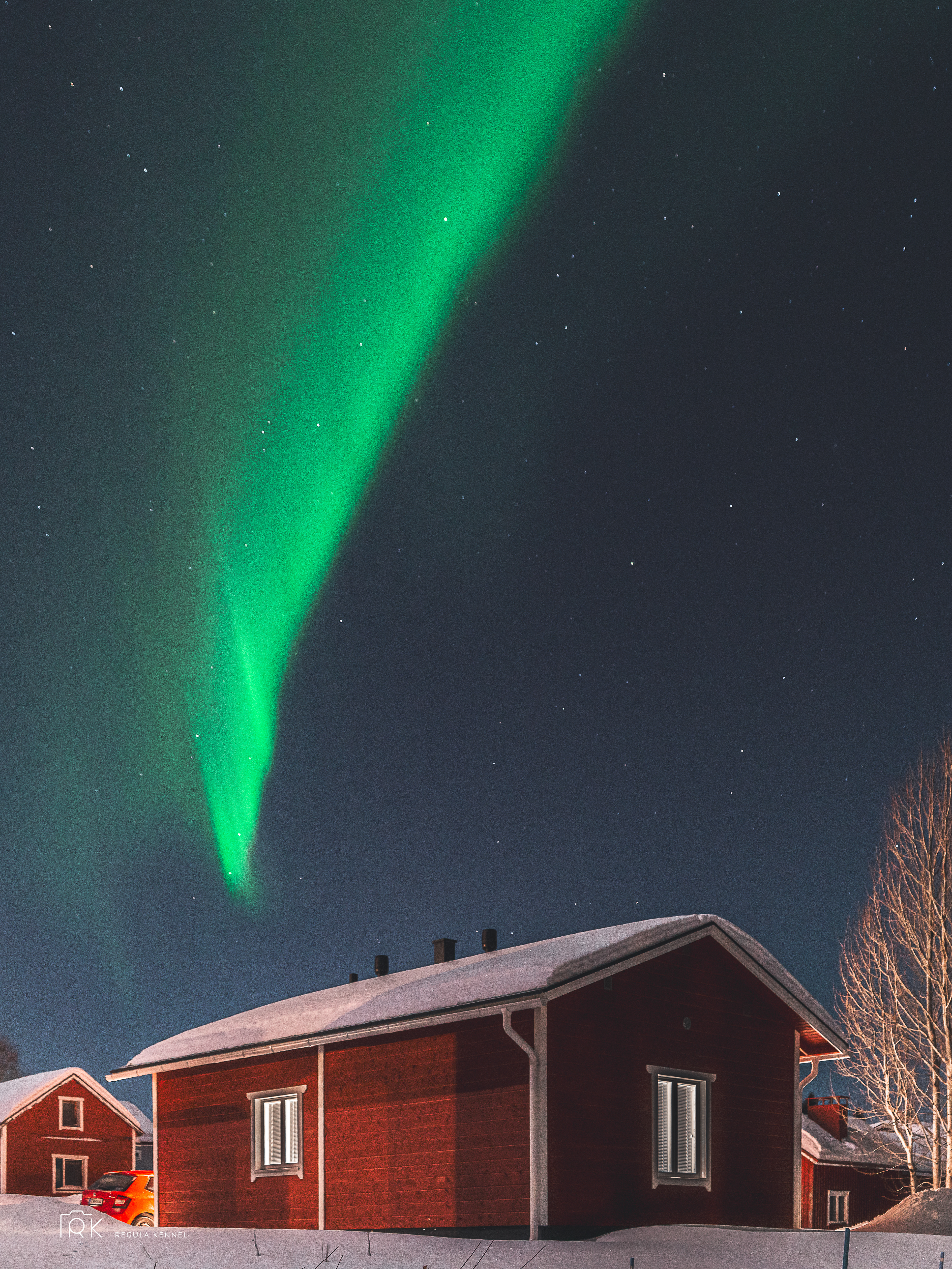 Äkäslompolo, Finnisch Lappland
