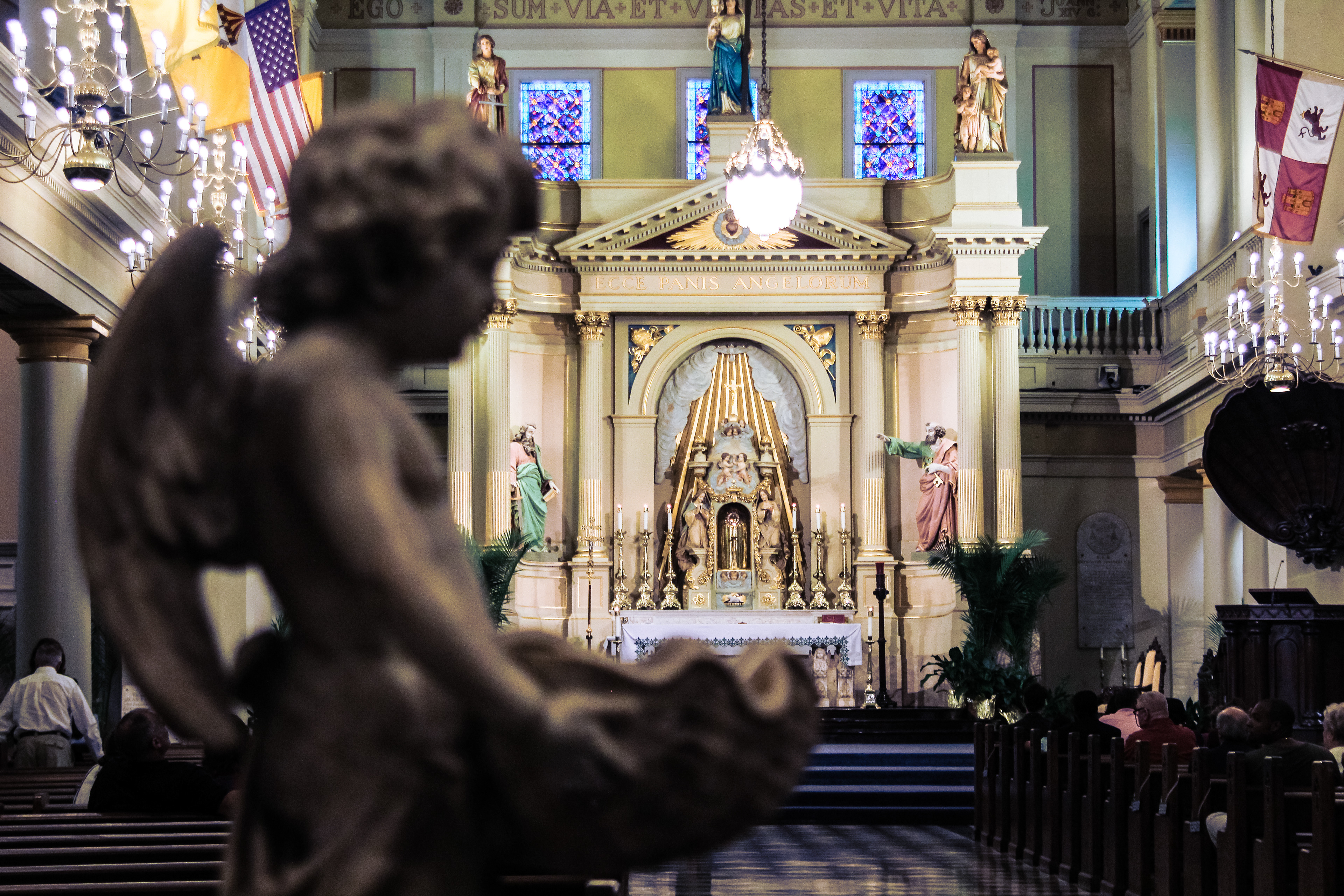 Saint Louis Cathedral in New Orleans.