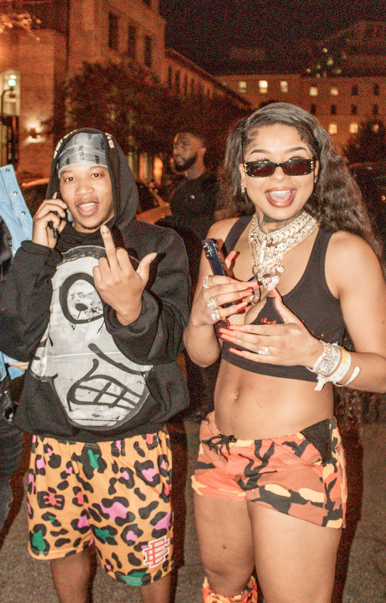 @babyrich & @chriseanrock