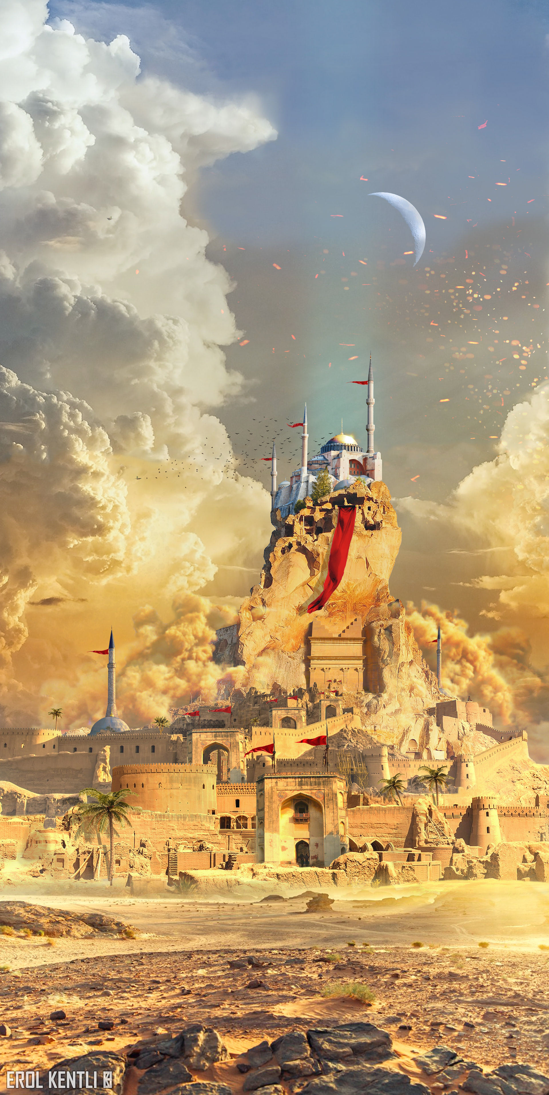 The Tower of the East concept art by Erol Kentli