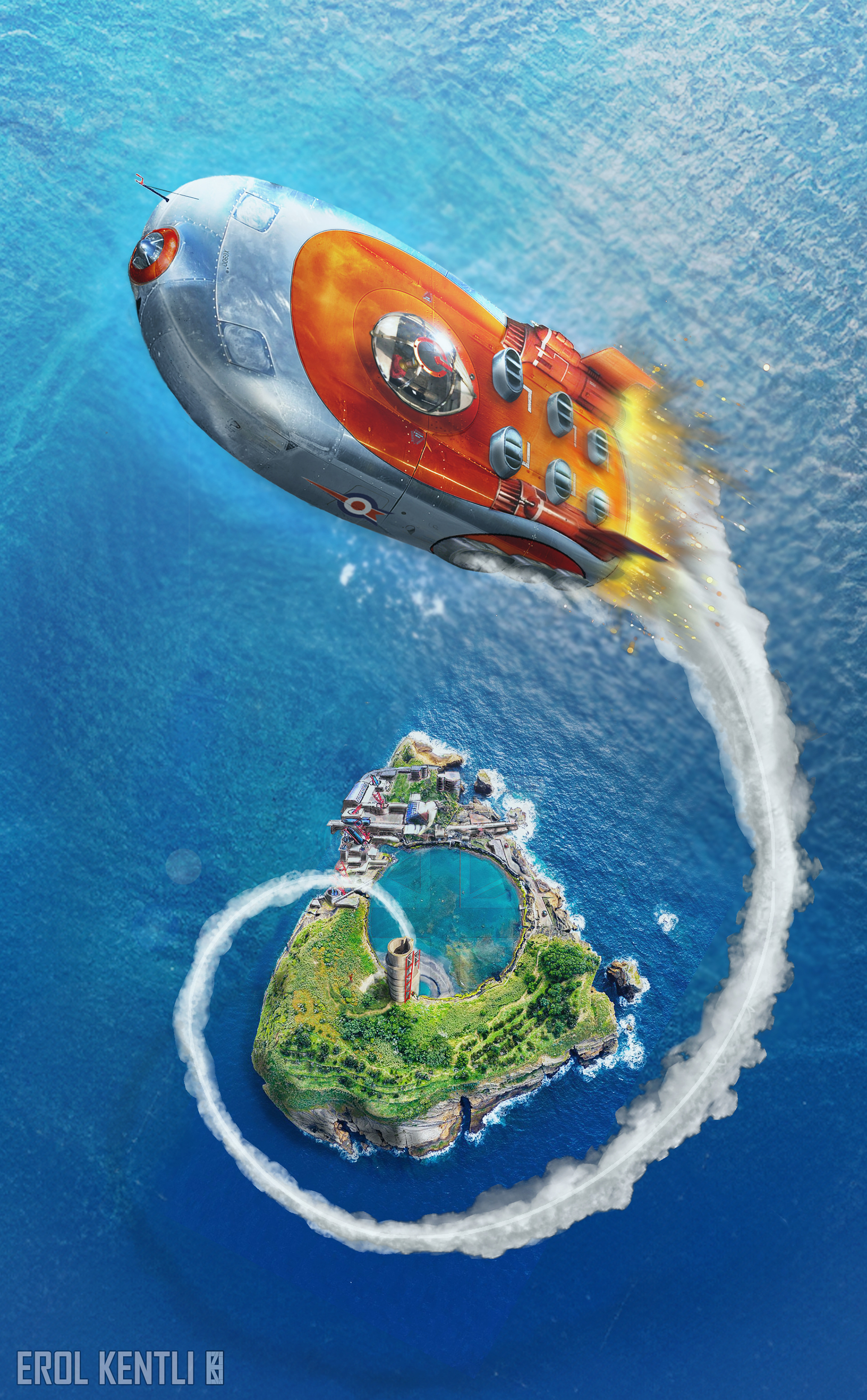 The (Dan) Dare the Future! concept art by Erol Kentli