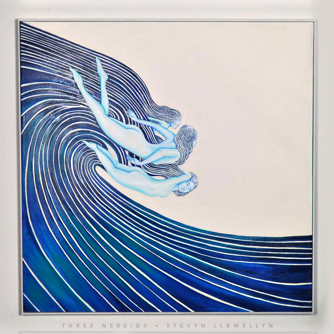 Three Nereids • Oil on Canvas • 36" x 36"