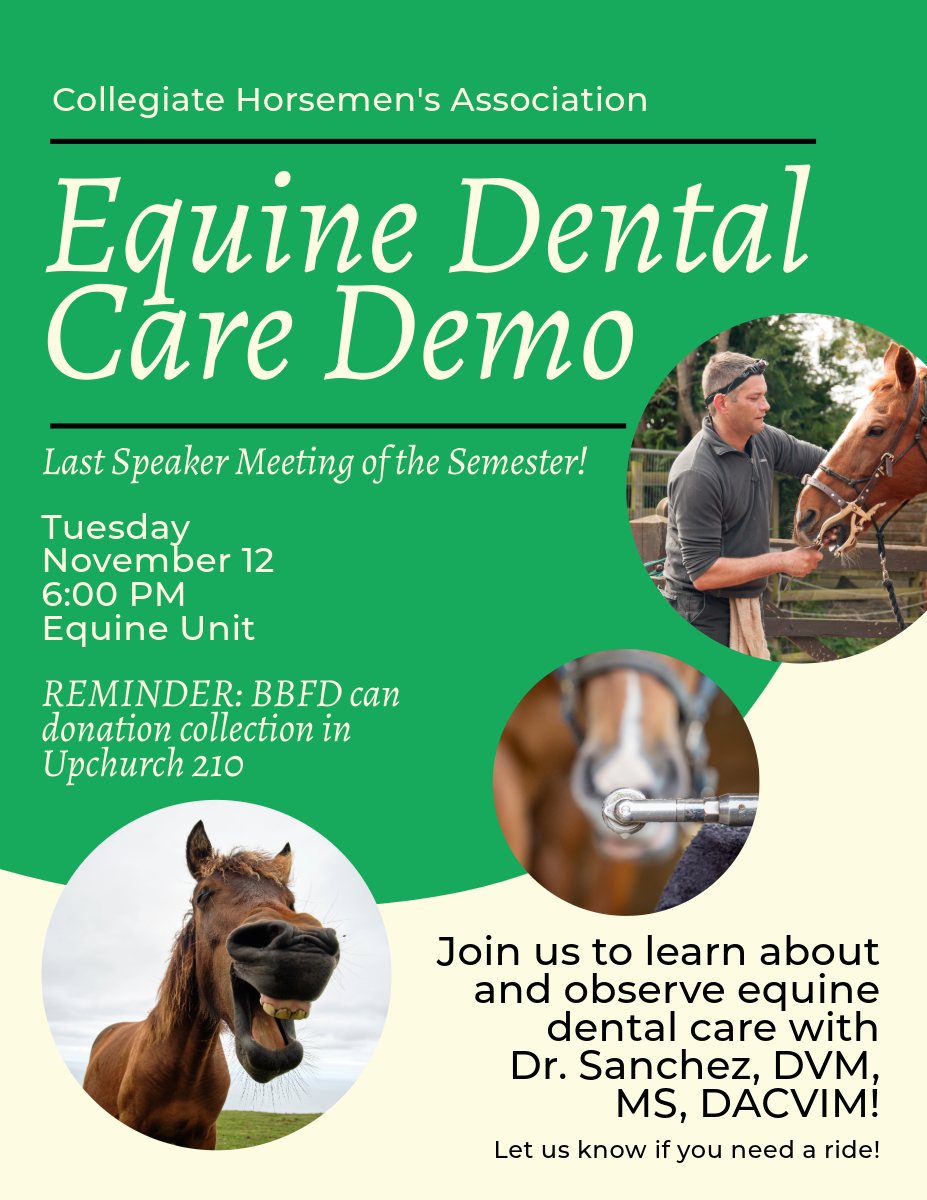 Collegiate Horsemen's Association Flyer