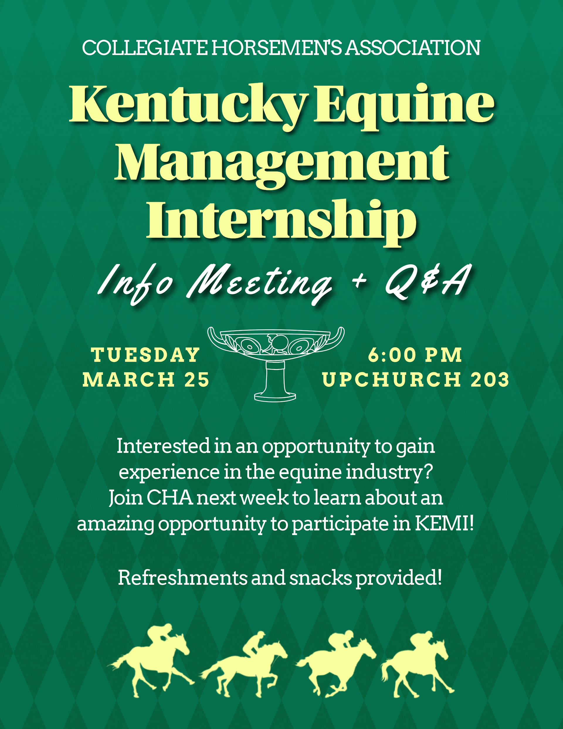 Collegiate Horsemen's Association Flyer