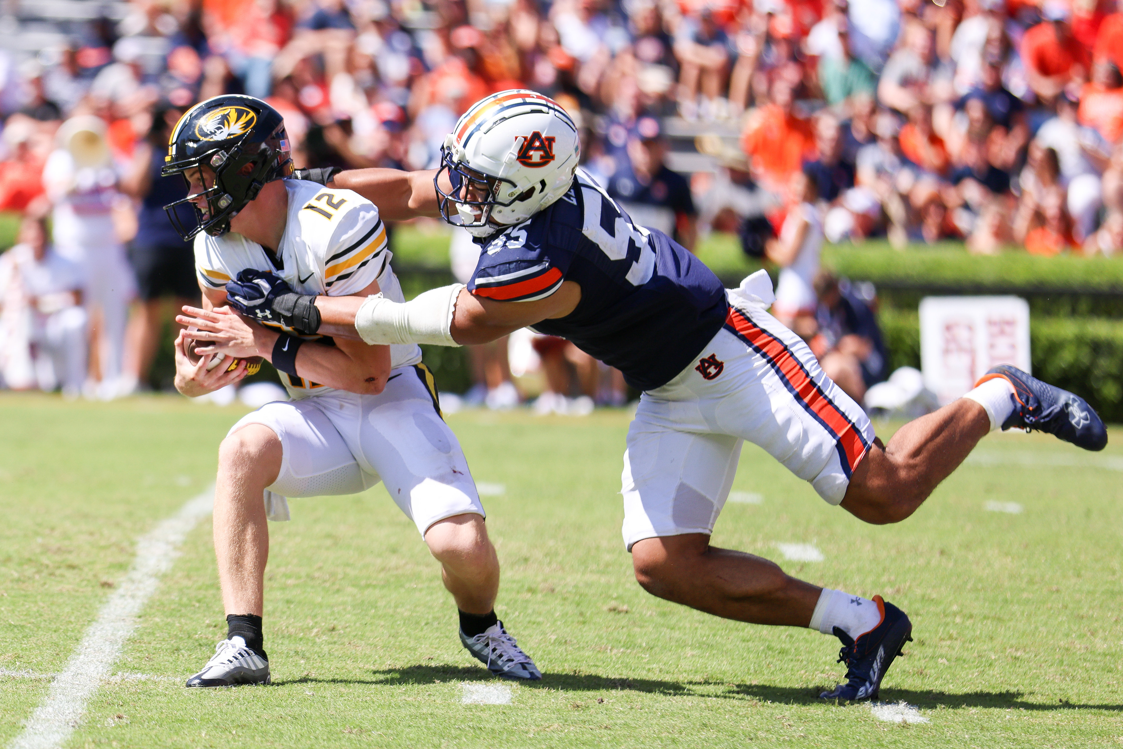 Auburn Football sack vs Mizzou