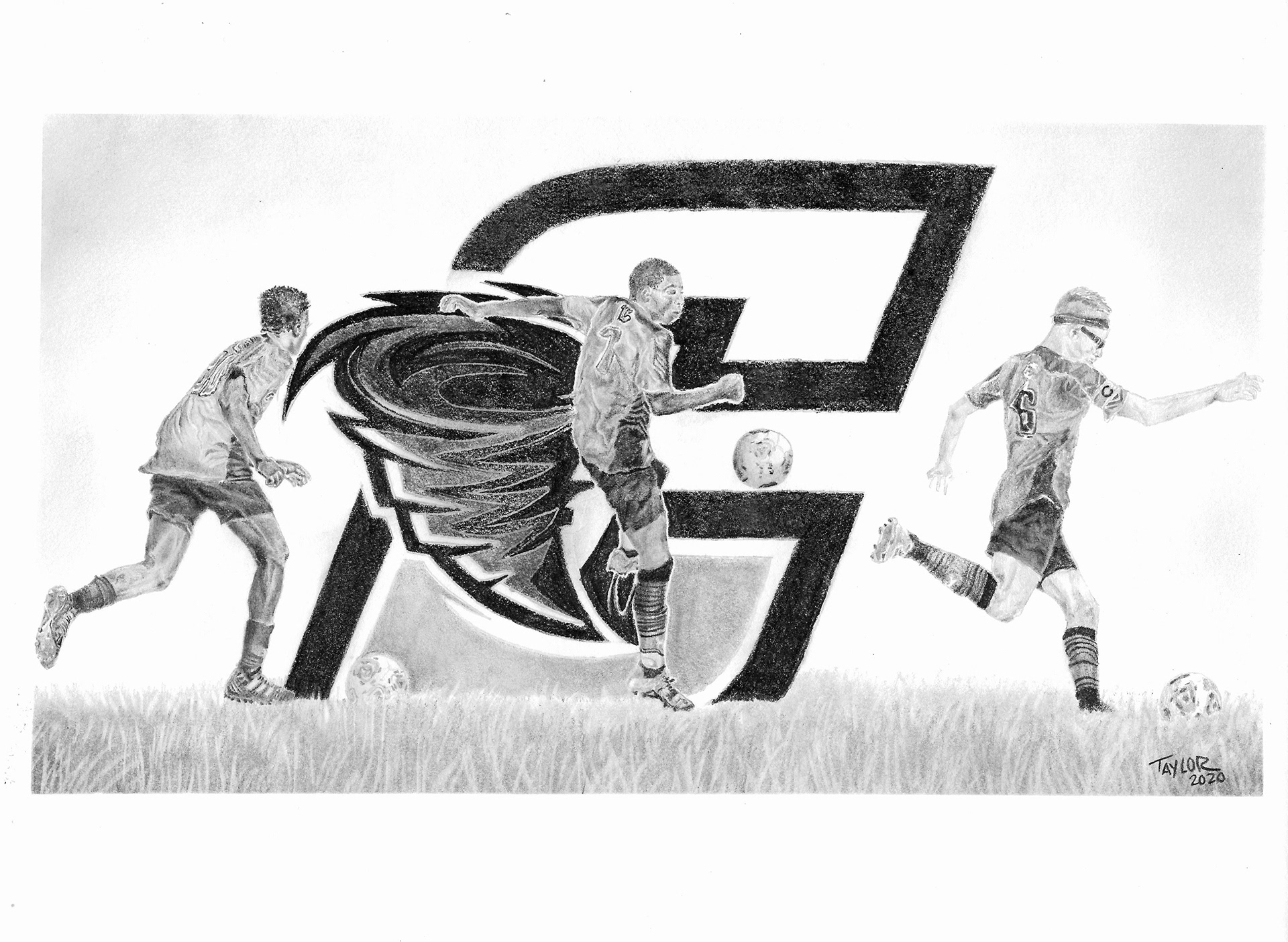 CCA Senior Soccer - Graphite