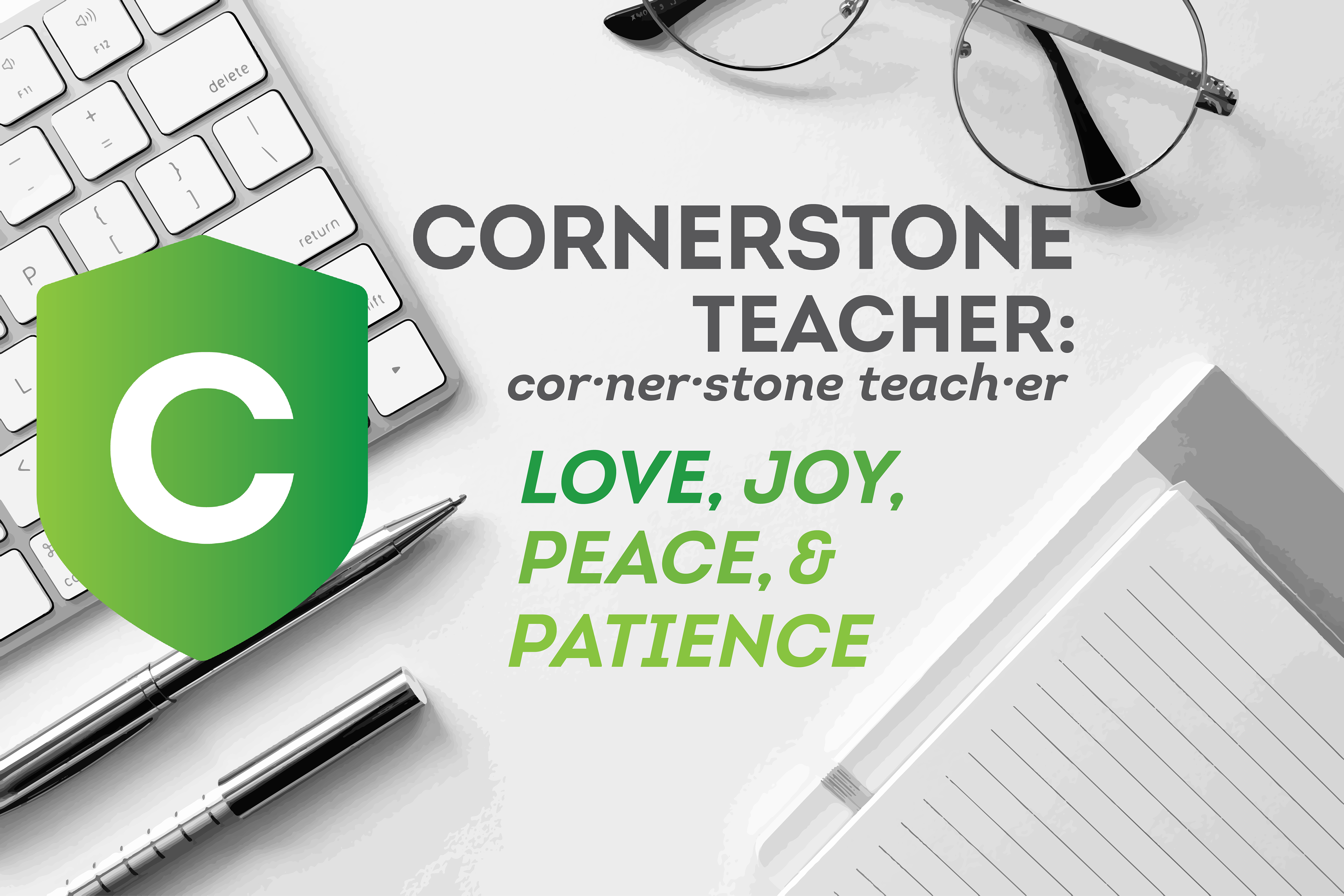 Cornerstone Yard Sign Design