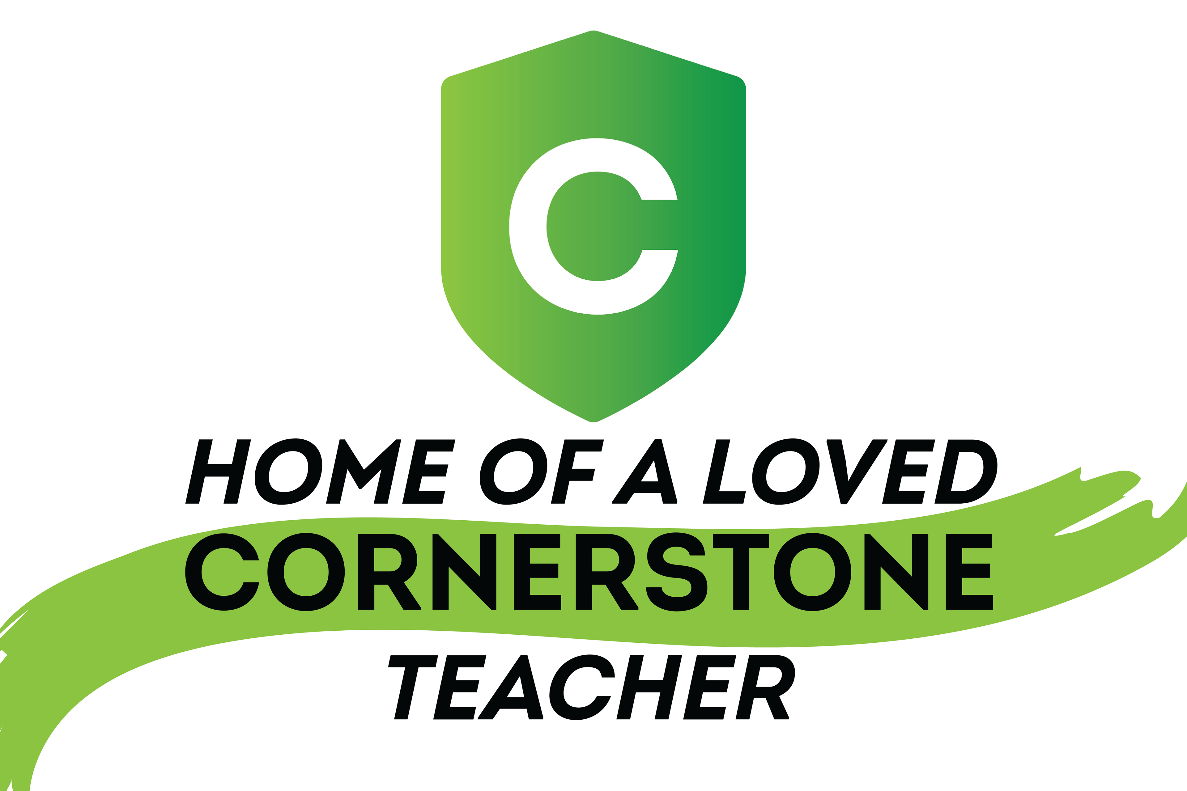 Cornerstone Yard Sign Design