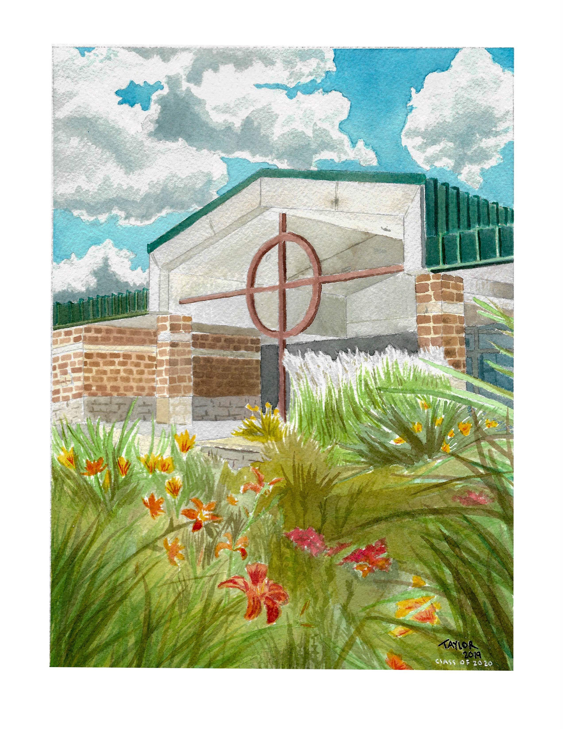 The House That Built Me - Watercolor