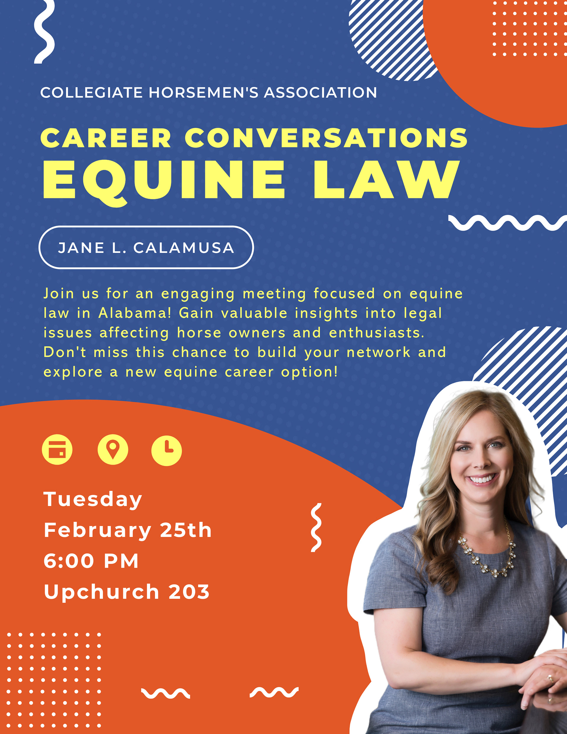 Collegiate Horsemen's Association Flyer