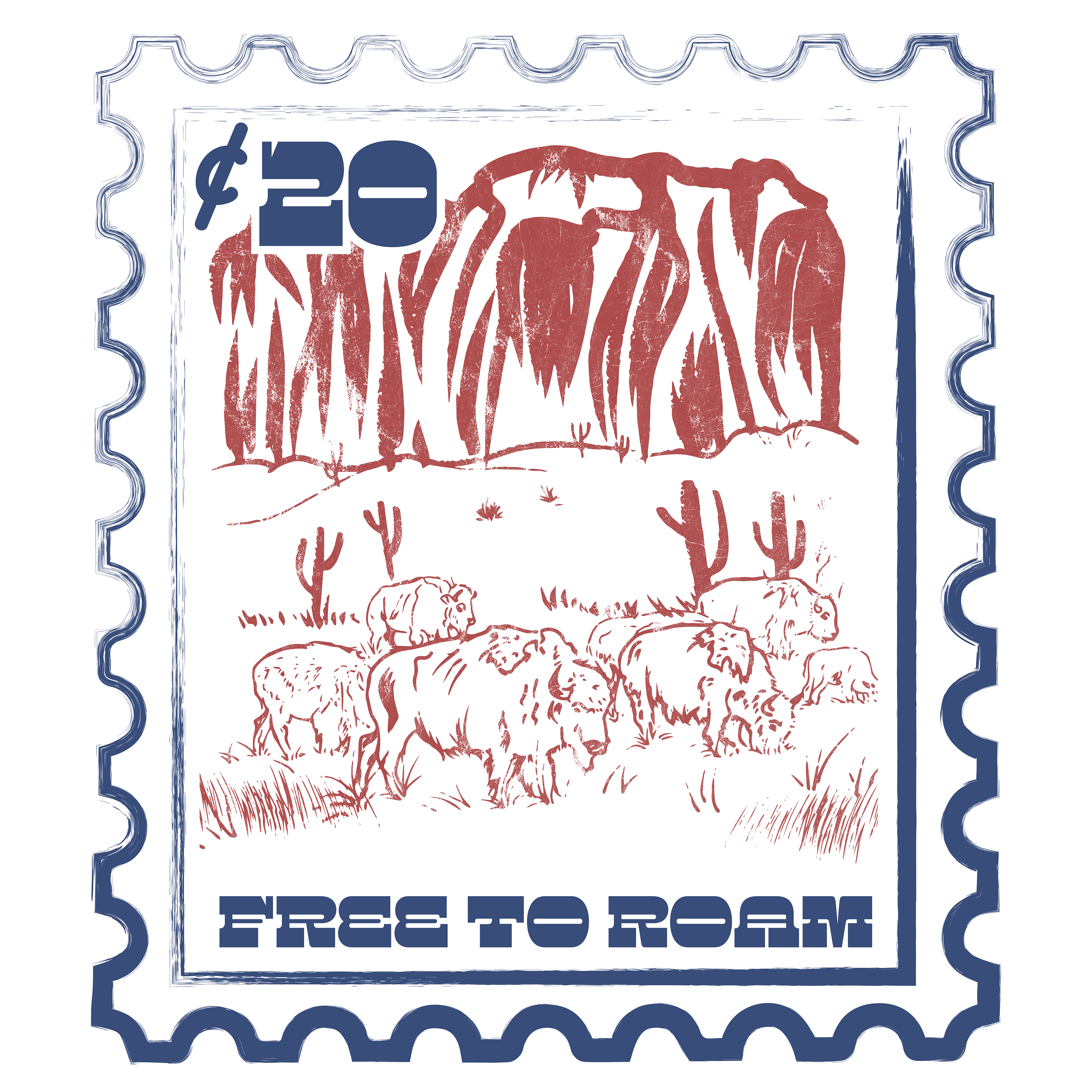 Free to Roam - Tee Design