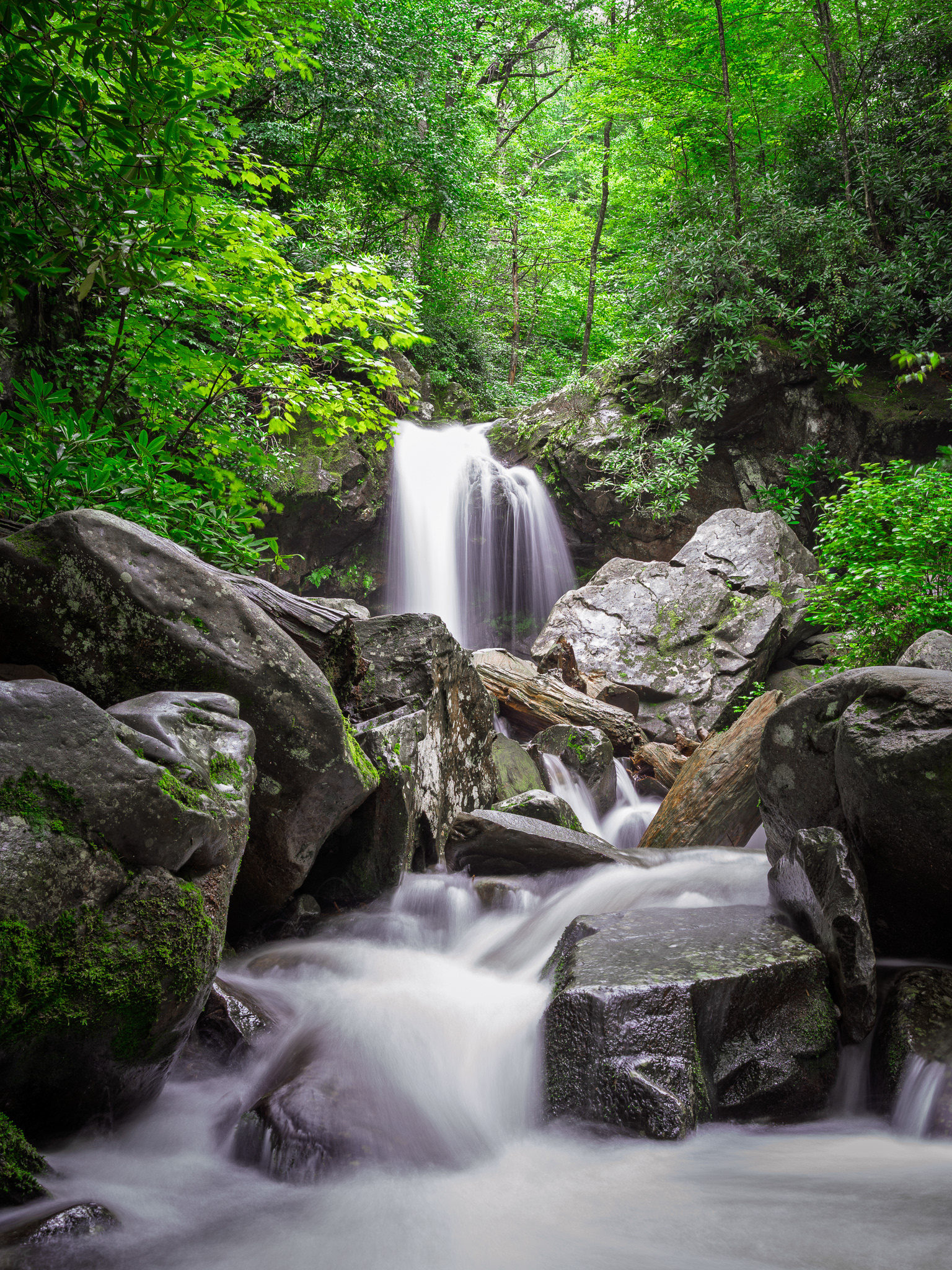 Grotto Falls - Gatlinburg, Tennessee