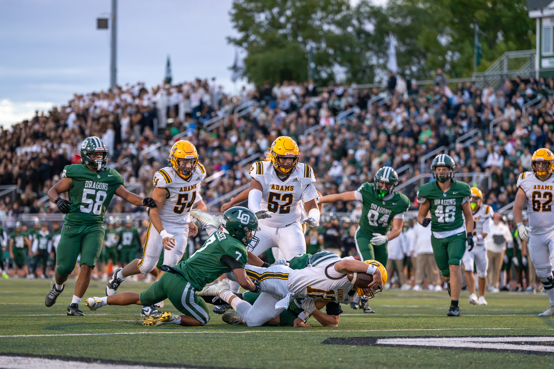 2026 Lake Orion Dragons Varsity Football vs Rochester Adams