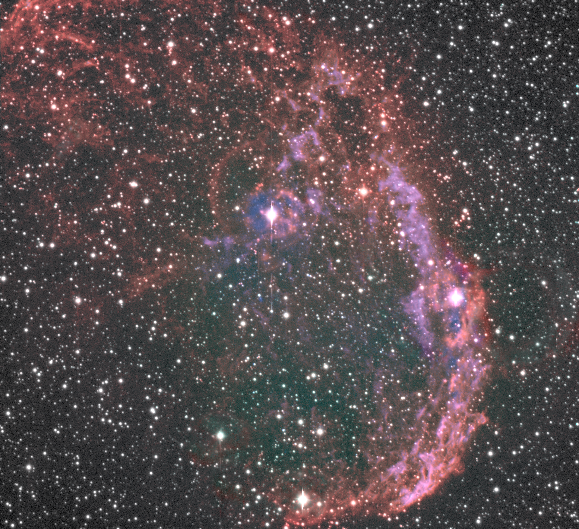 NGC 6888, The Crescent Nebula