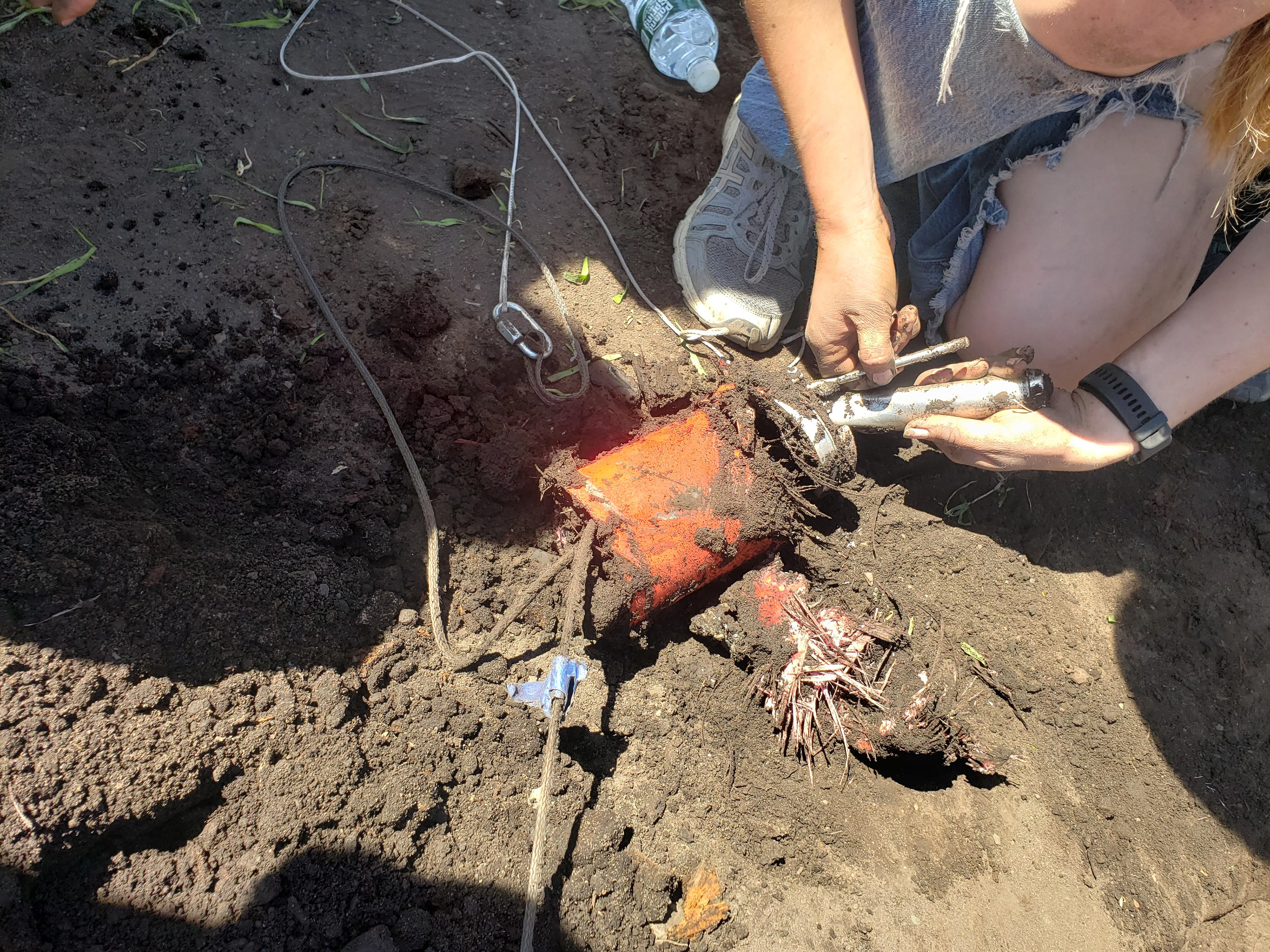 Finding the remains of the recovery system