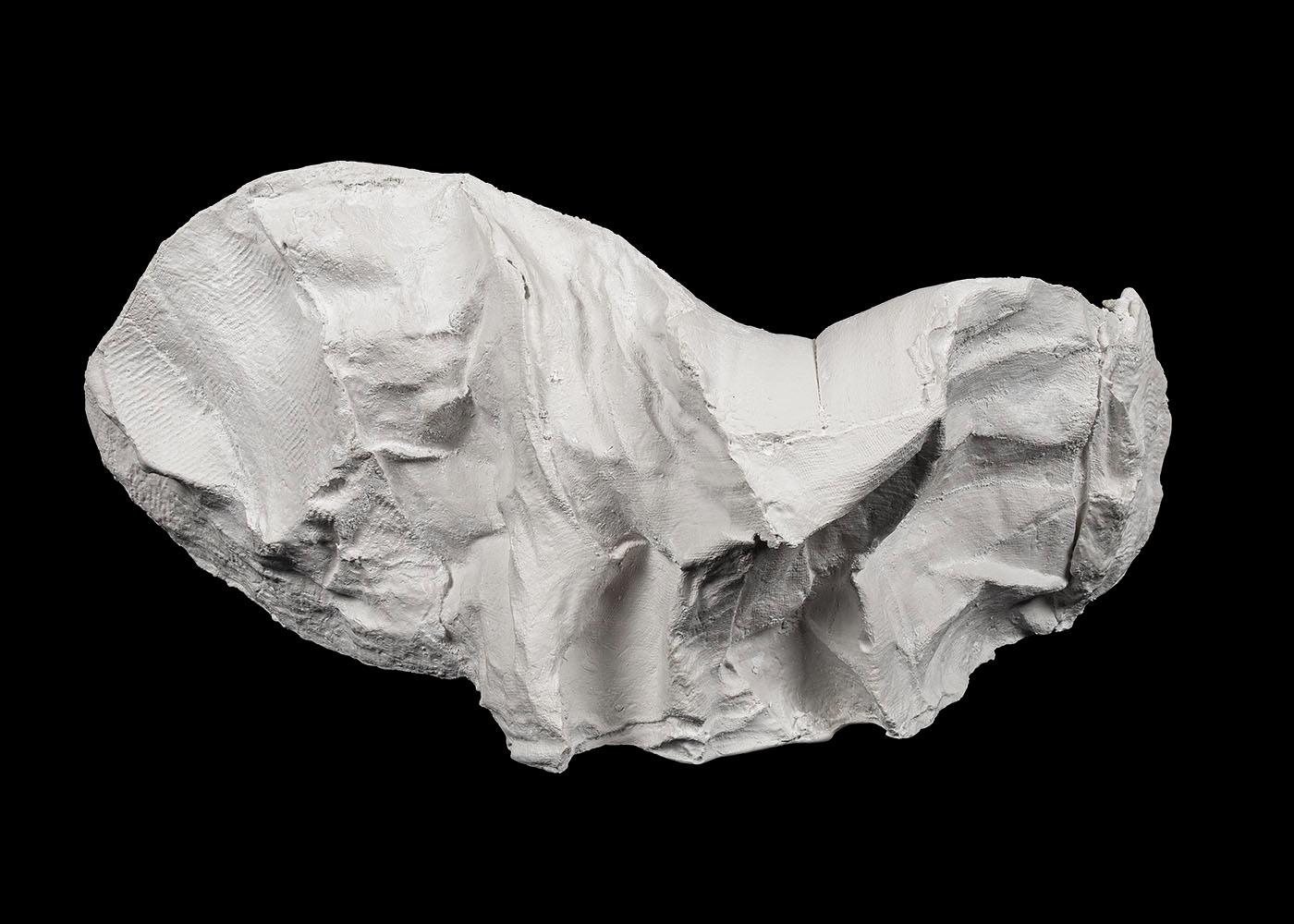 Rock Formation #13 (2019), plaster, 54 x 25 x 22 cm