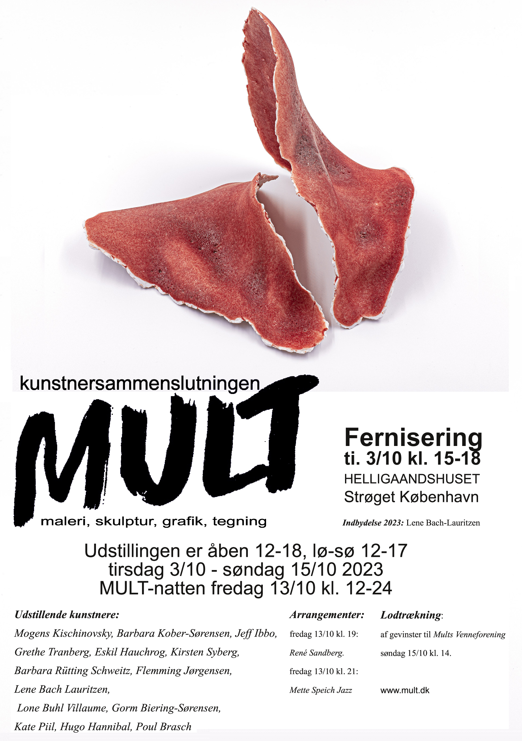 Kunstnersammenslutningen MULT 2023 i Helligåndshuset